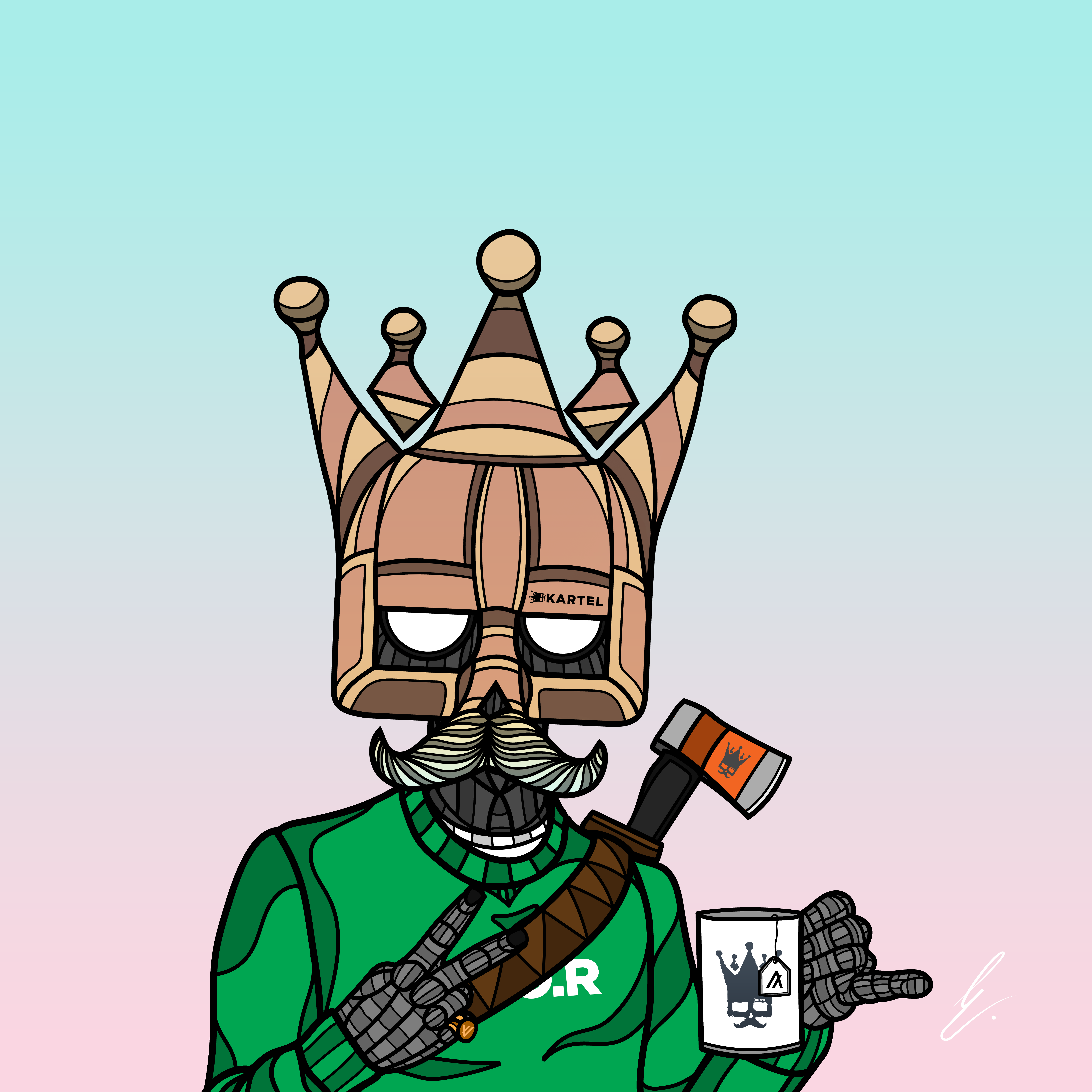 B-KARTEL: SQUADDIES #1431 NFT on Algorand