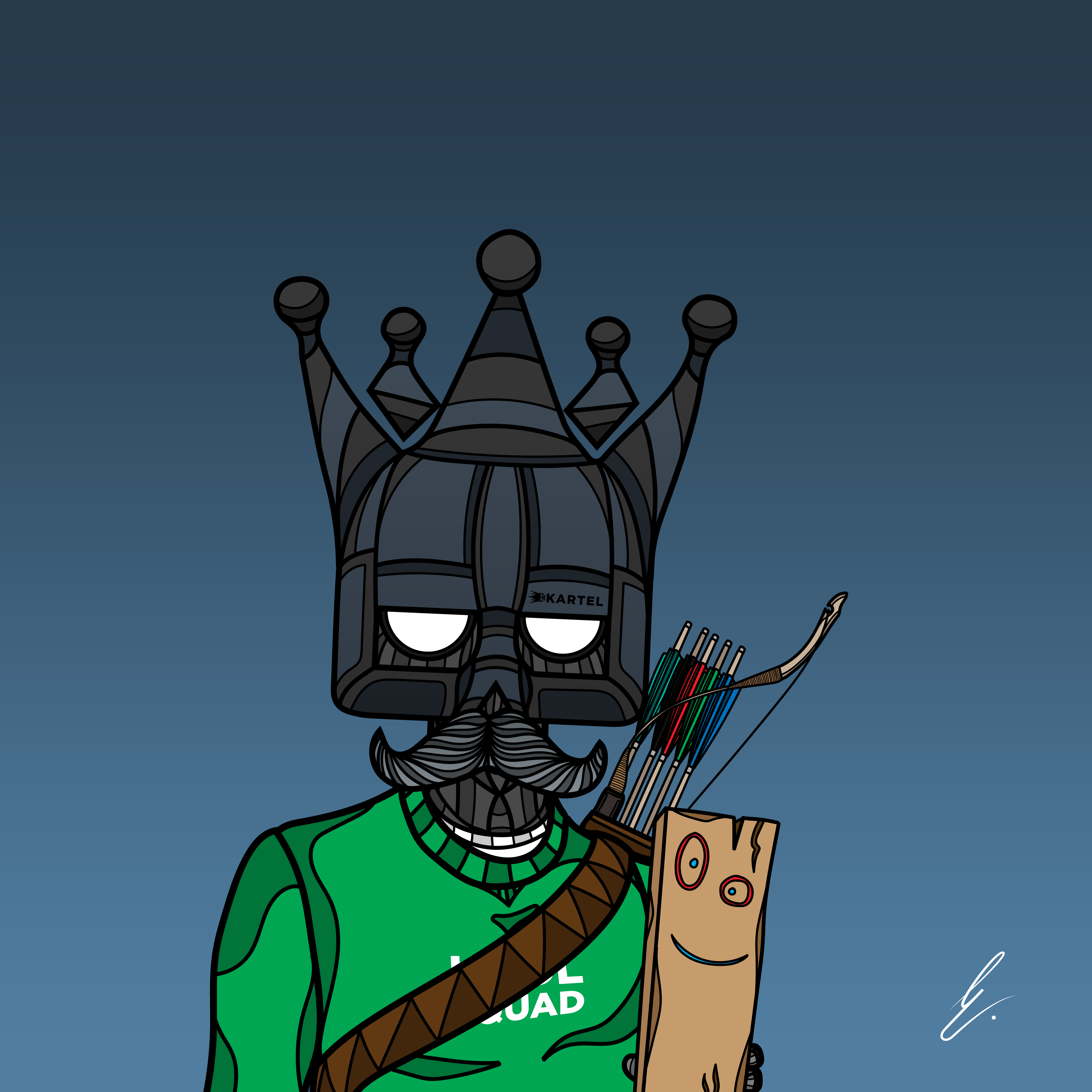 B-KARTEL: SQUADDIES #1438 NFT on Algorand