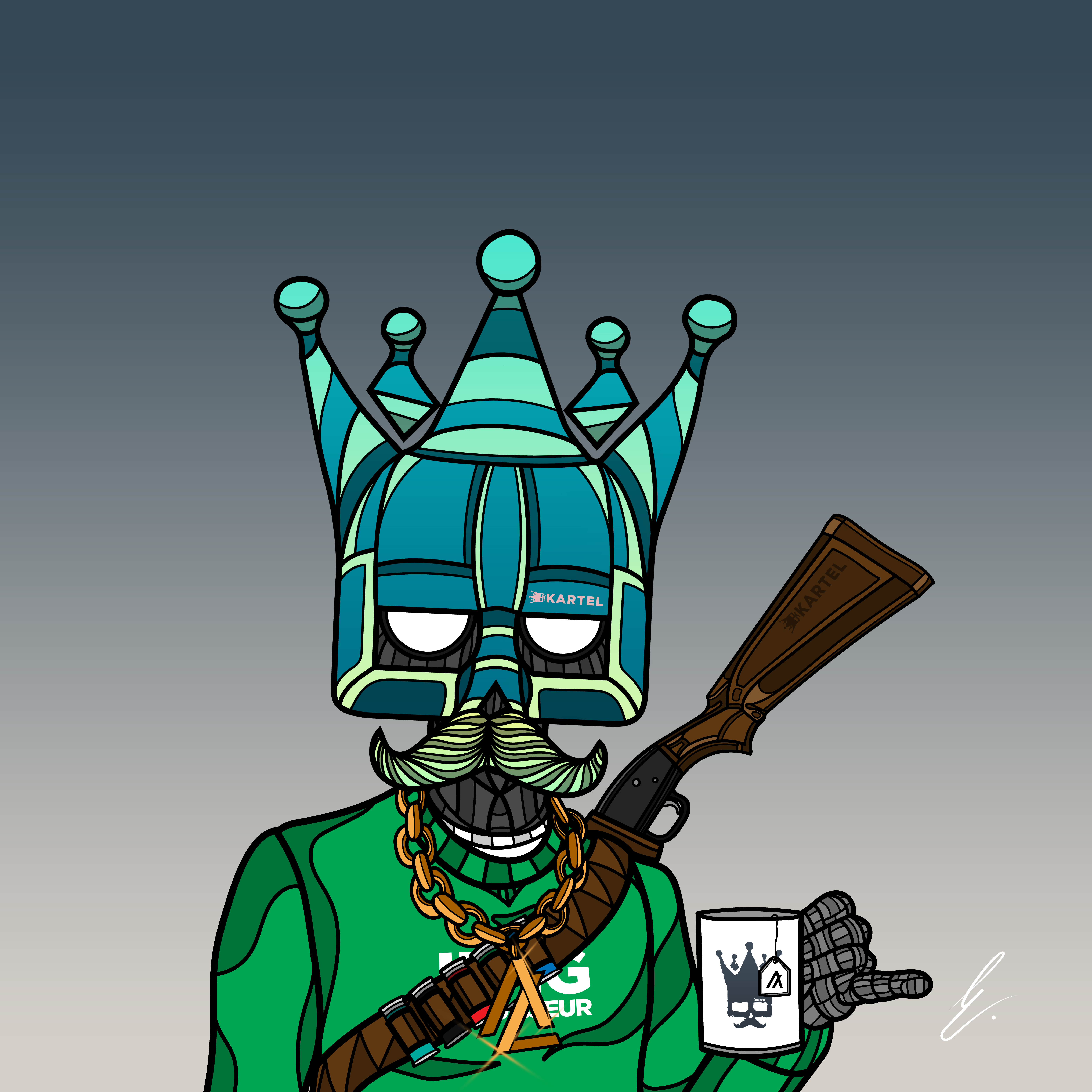 B-KARTEL: SQUADDIES #1440 NFT on Algorand