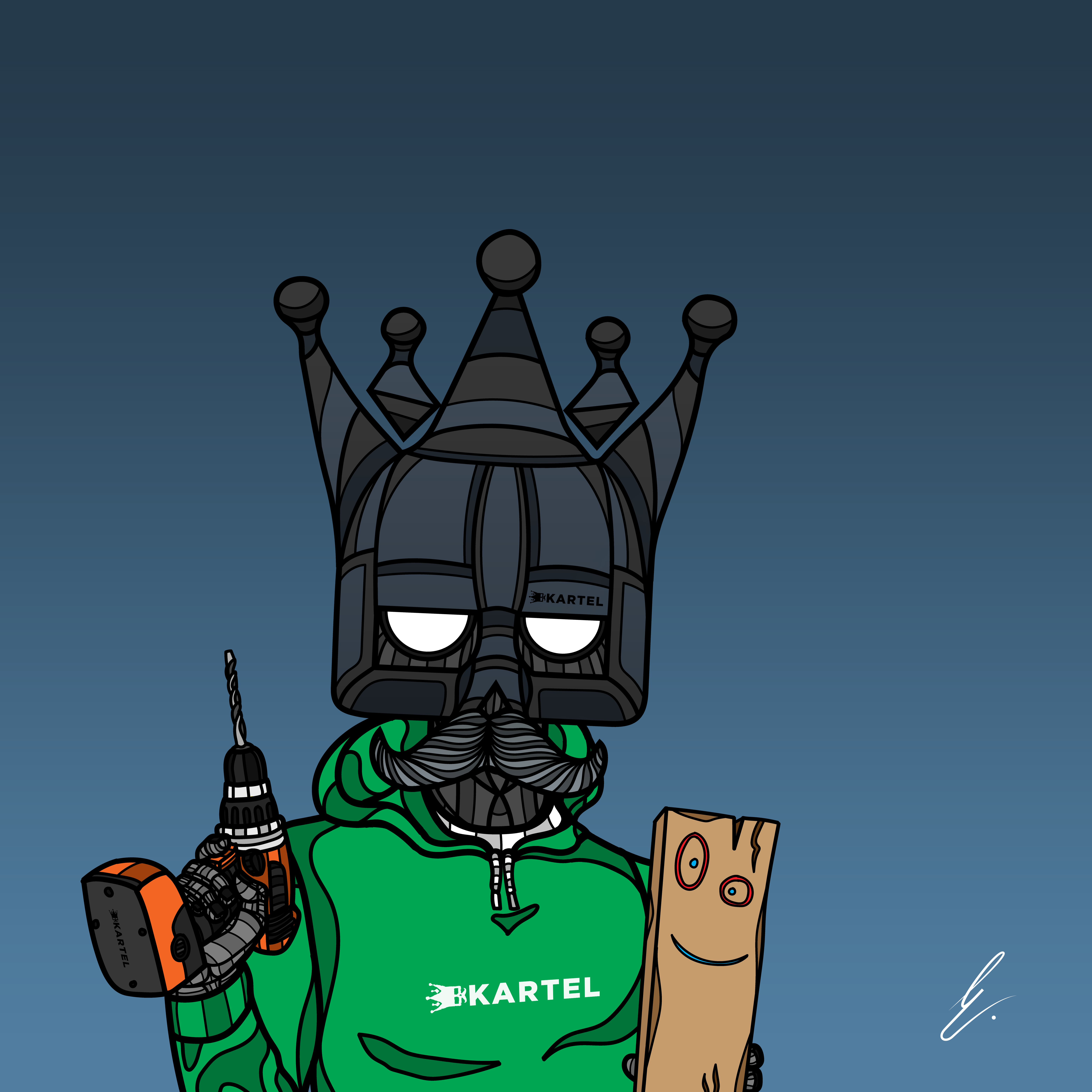 B-KARTEL: SQUADDIES #1441 NFT on Algorand