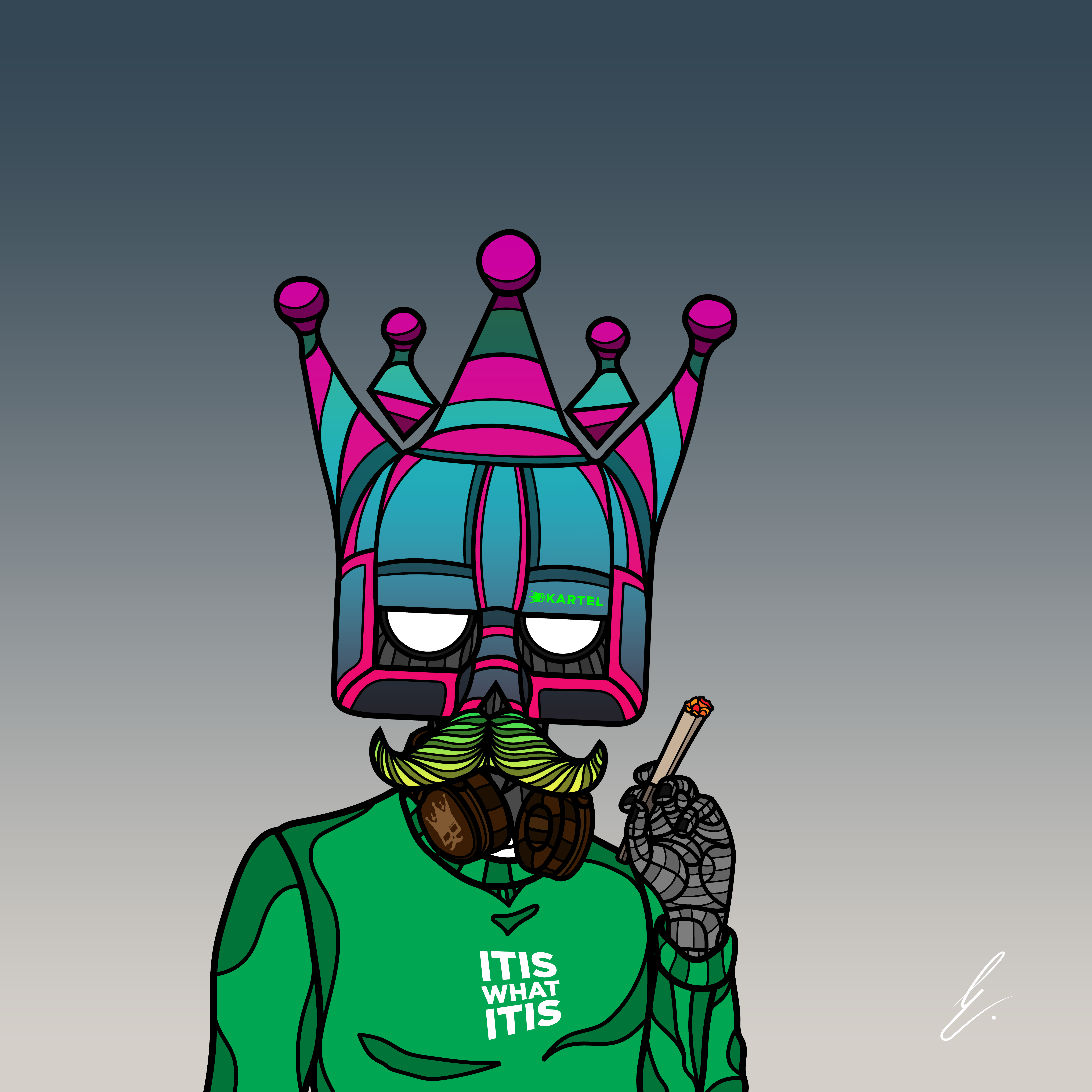 B-KARTEL: SQUADDIES #1445 NFT on Algorand