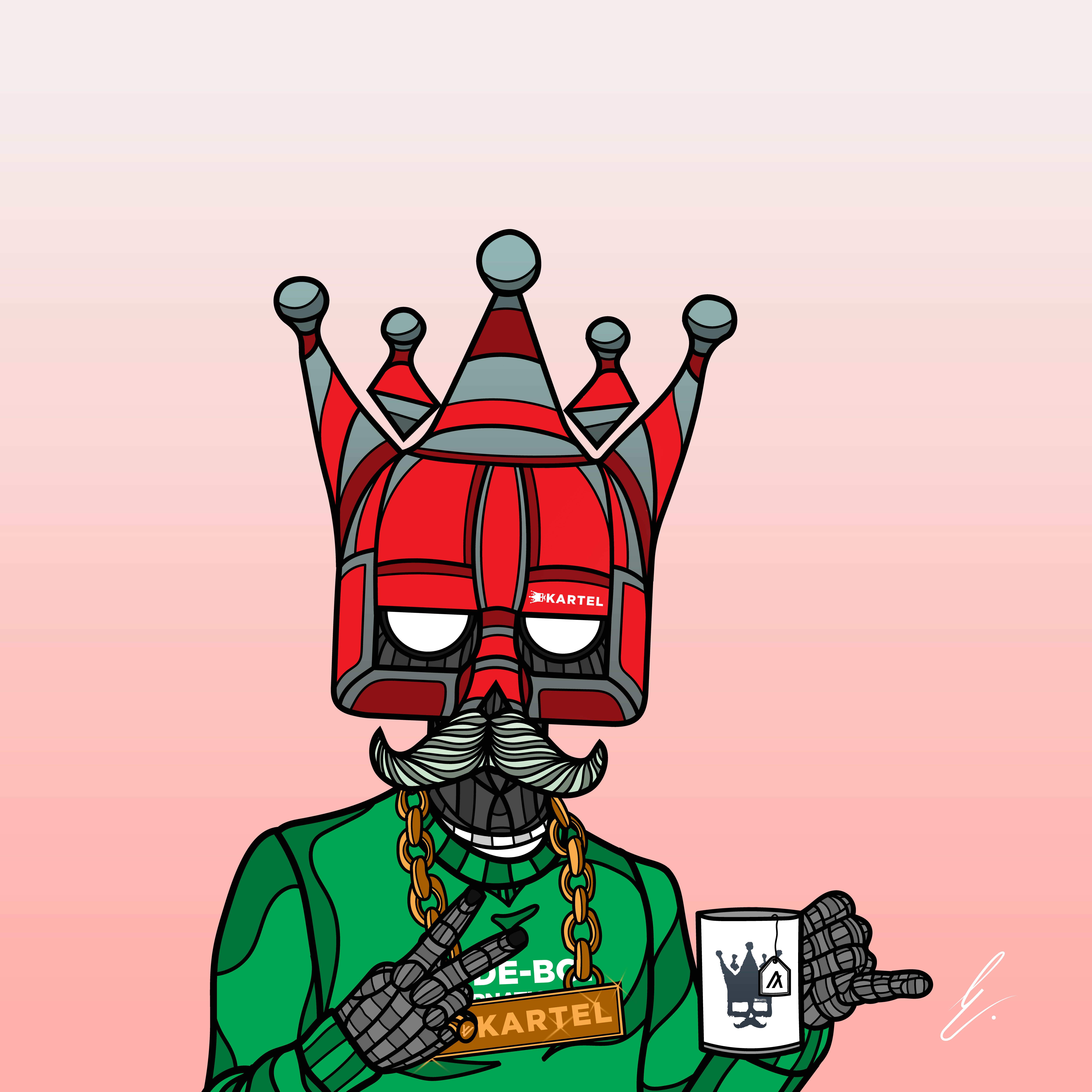 B-KARTEL: SQUADDIES #1447 NFT on Algorand