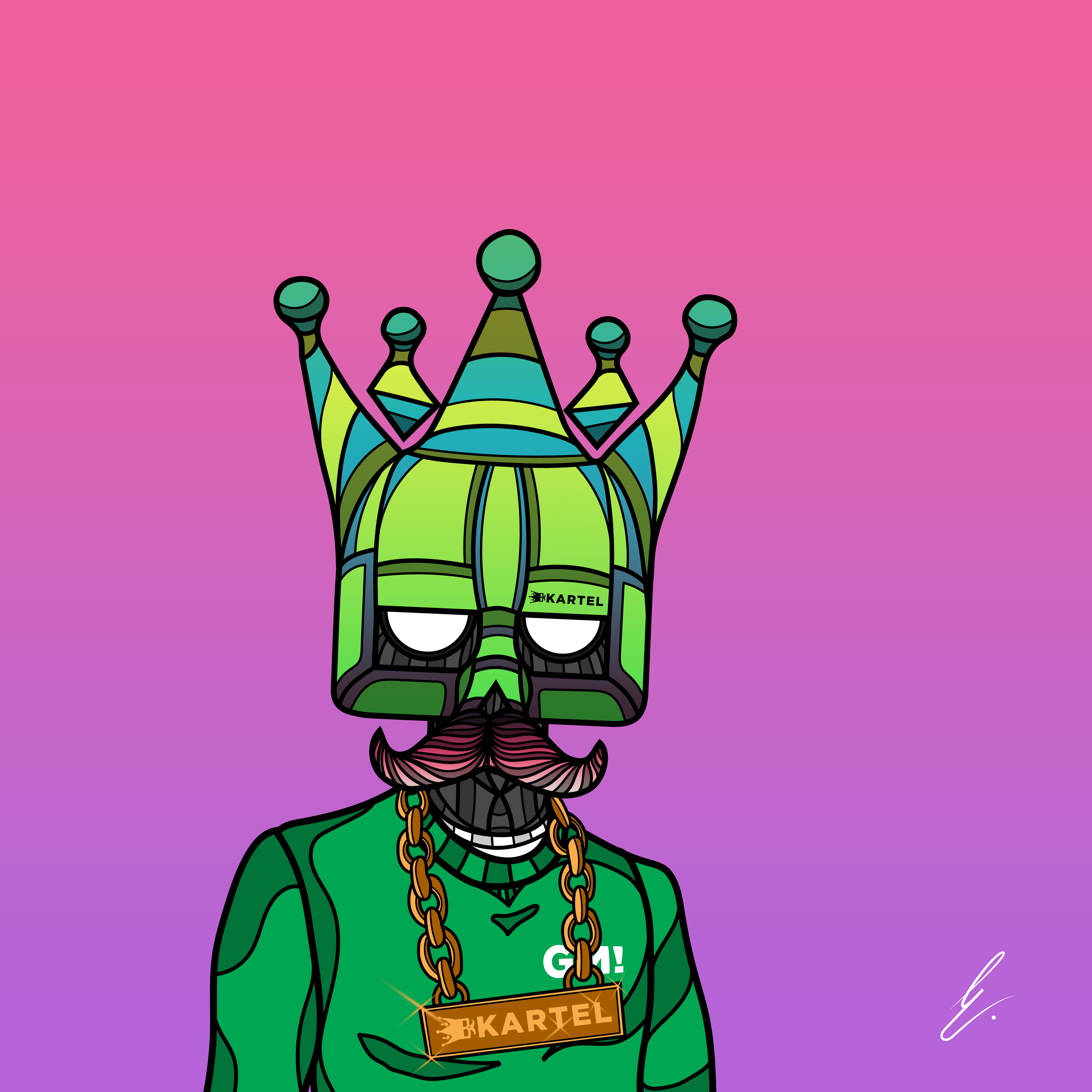 B-KARTEL: SQUADDIES #1448 NFT on Algorand