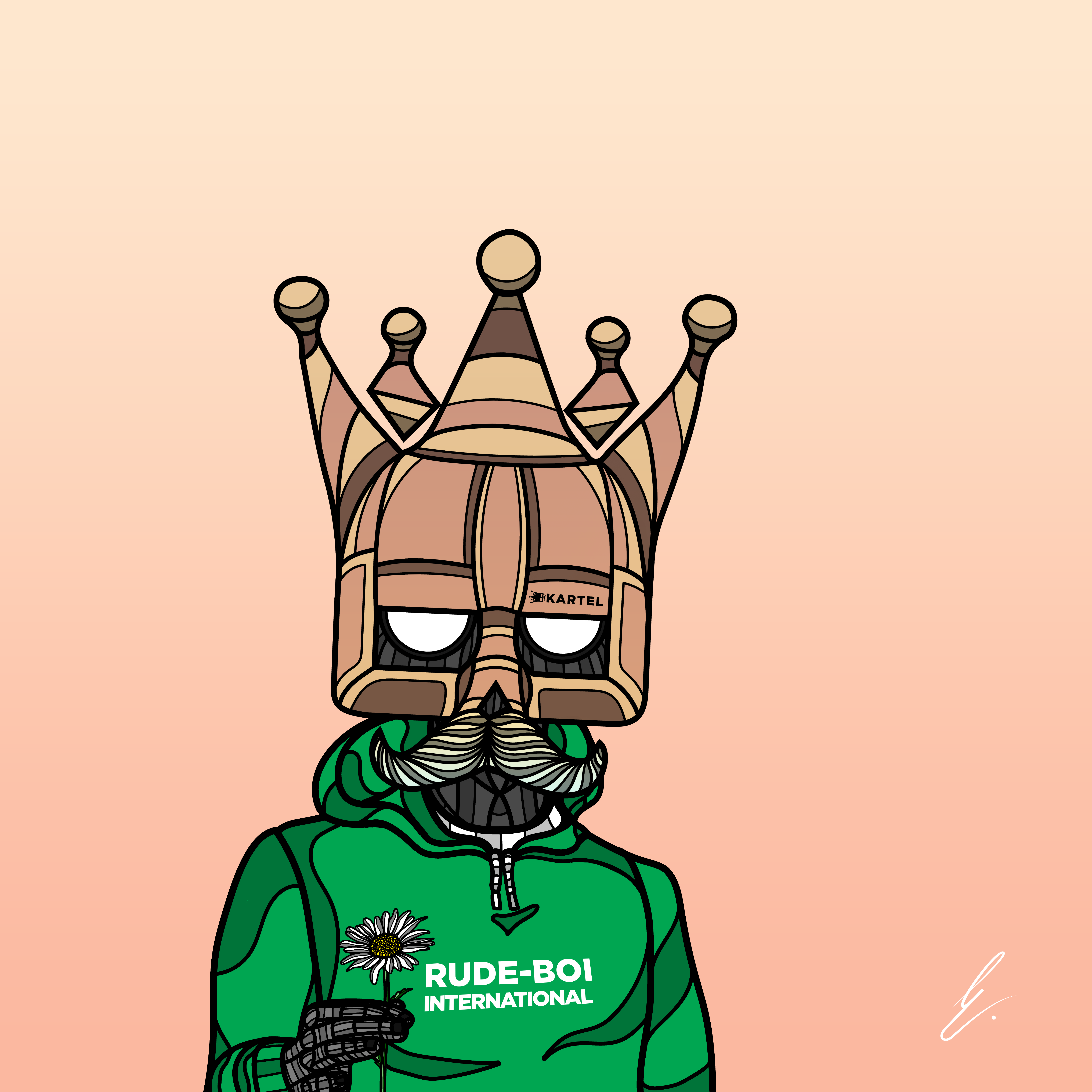 B-KARTEL: SQUADDIES #1451 NFT on Algorand