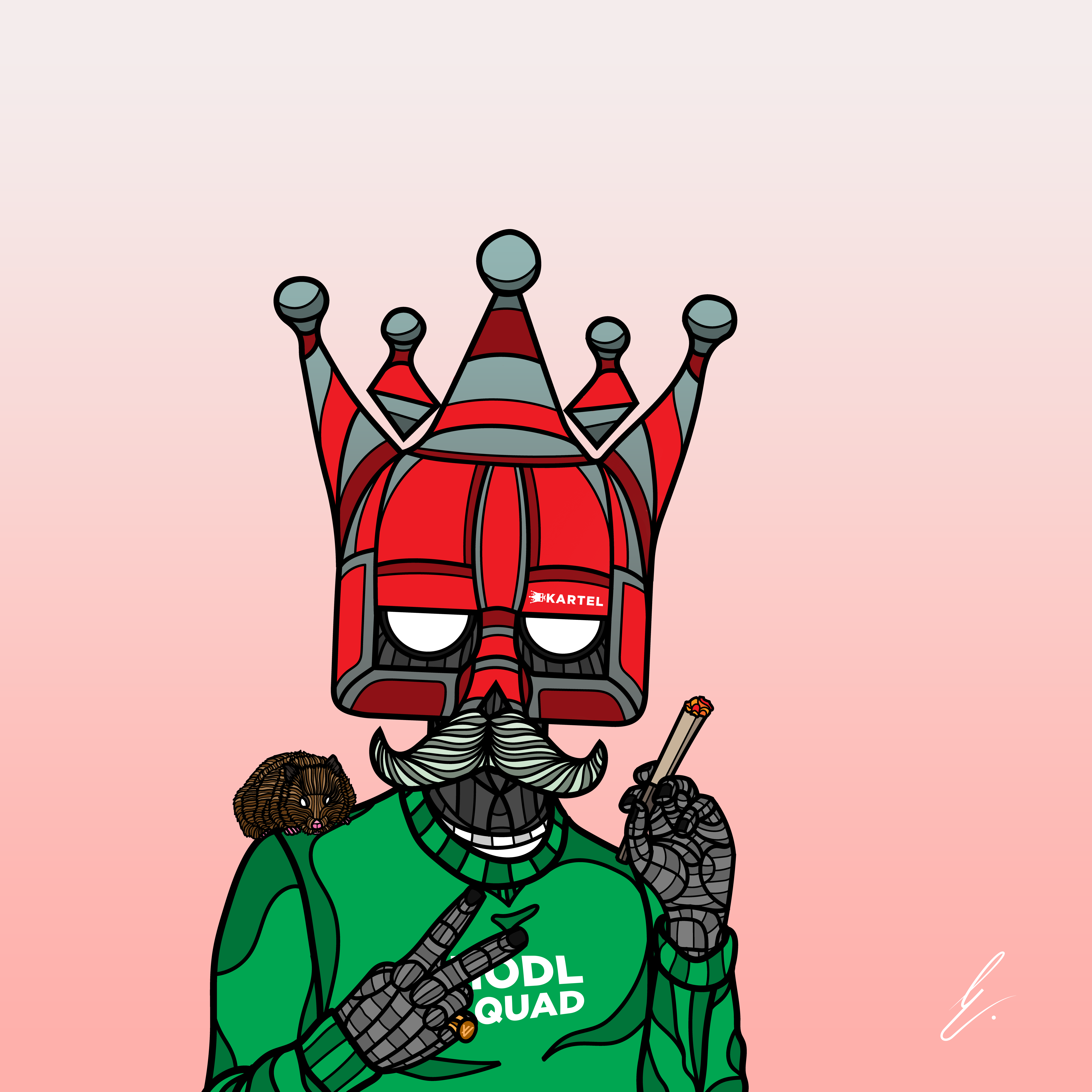B-KARTEL: SQUADDIES #1452 NFT on Algorand
