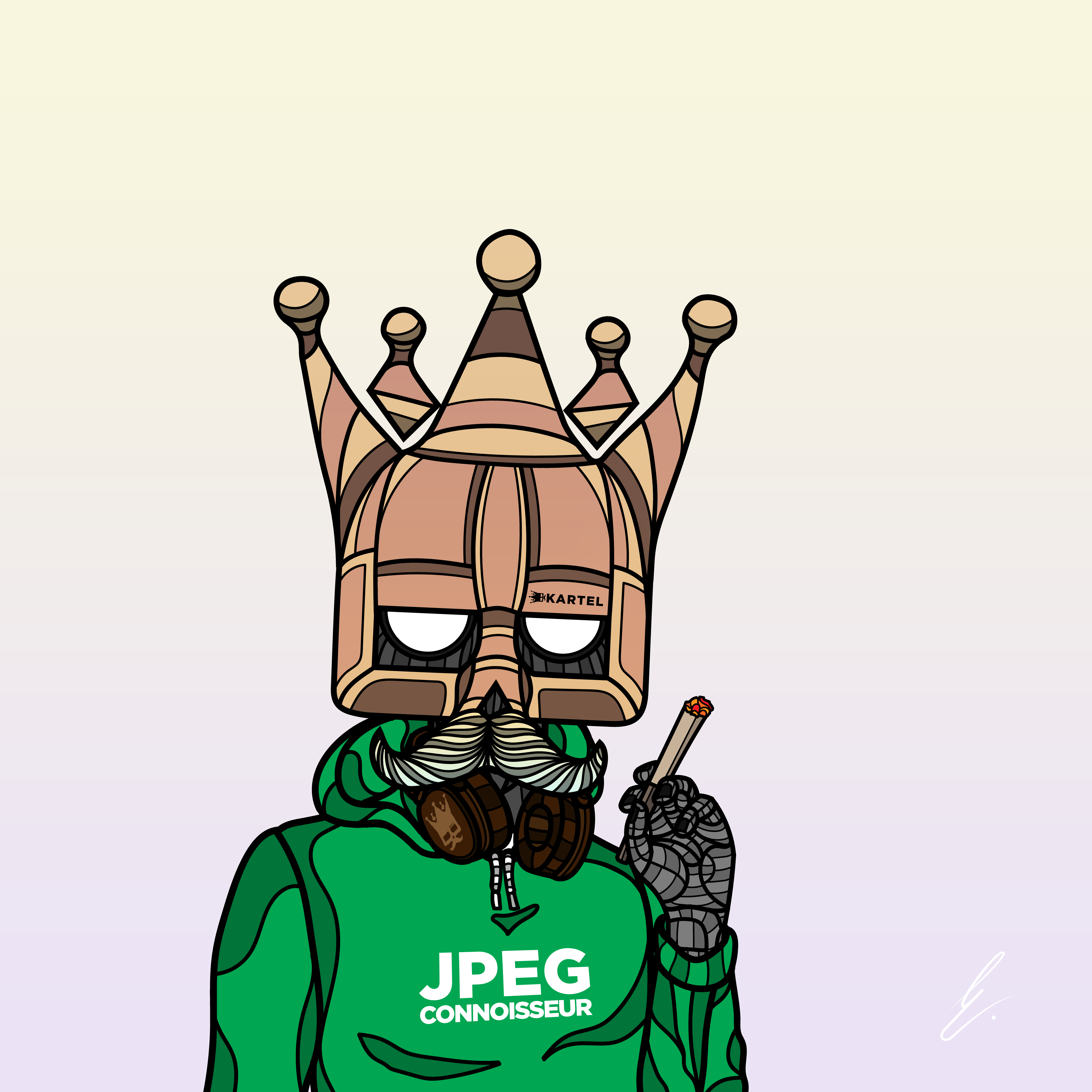 B-KARTEL: SQUADDIES #1454 NFT on Algorand