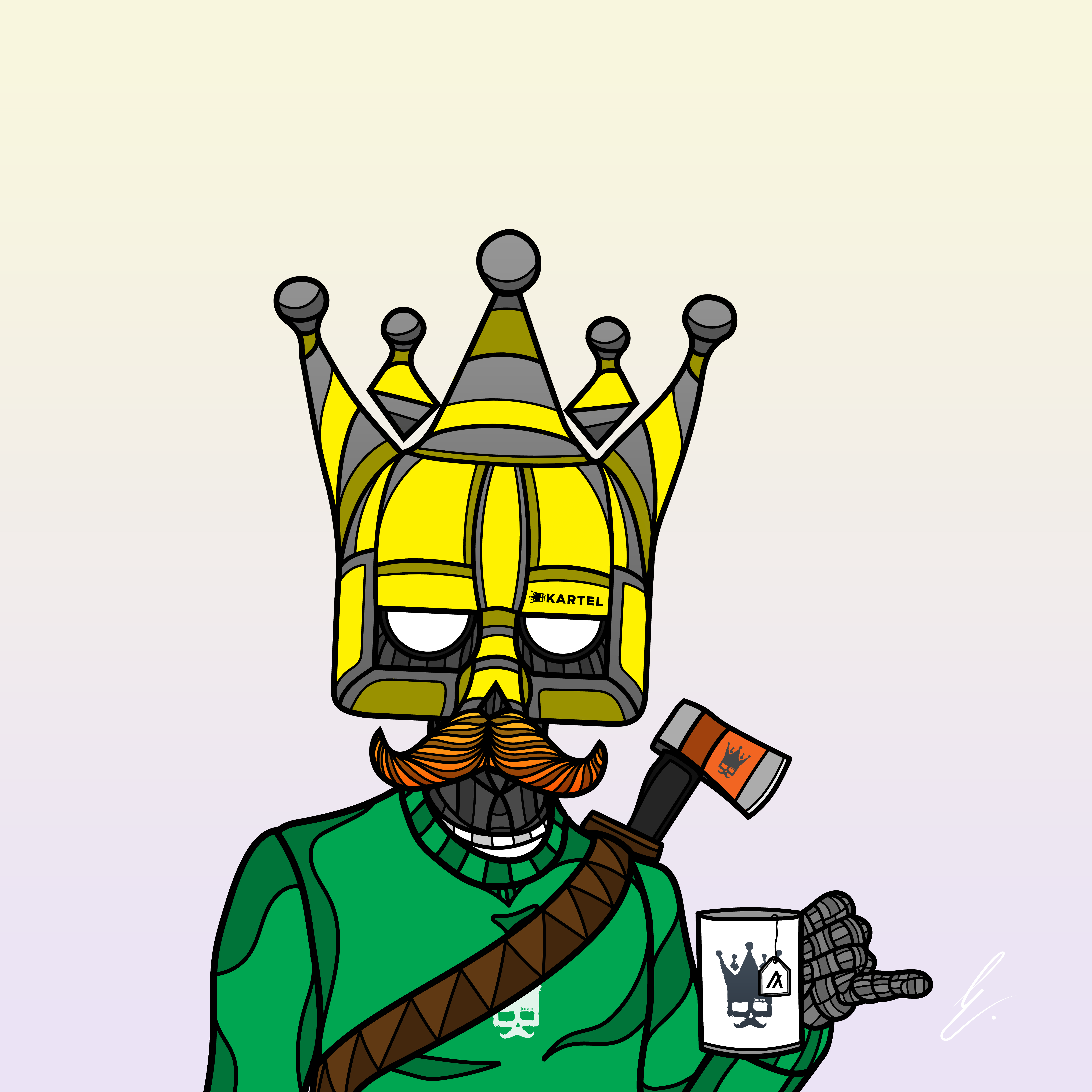 B-KARTEL: SQUADDIES #1455 NFT on Algorand