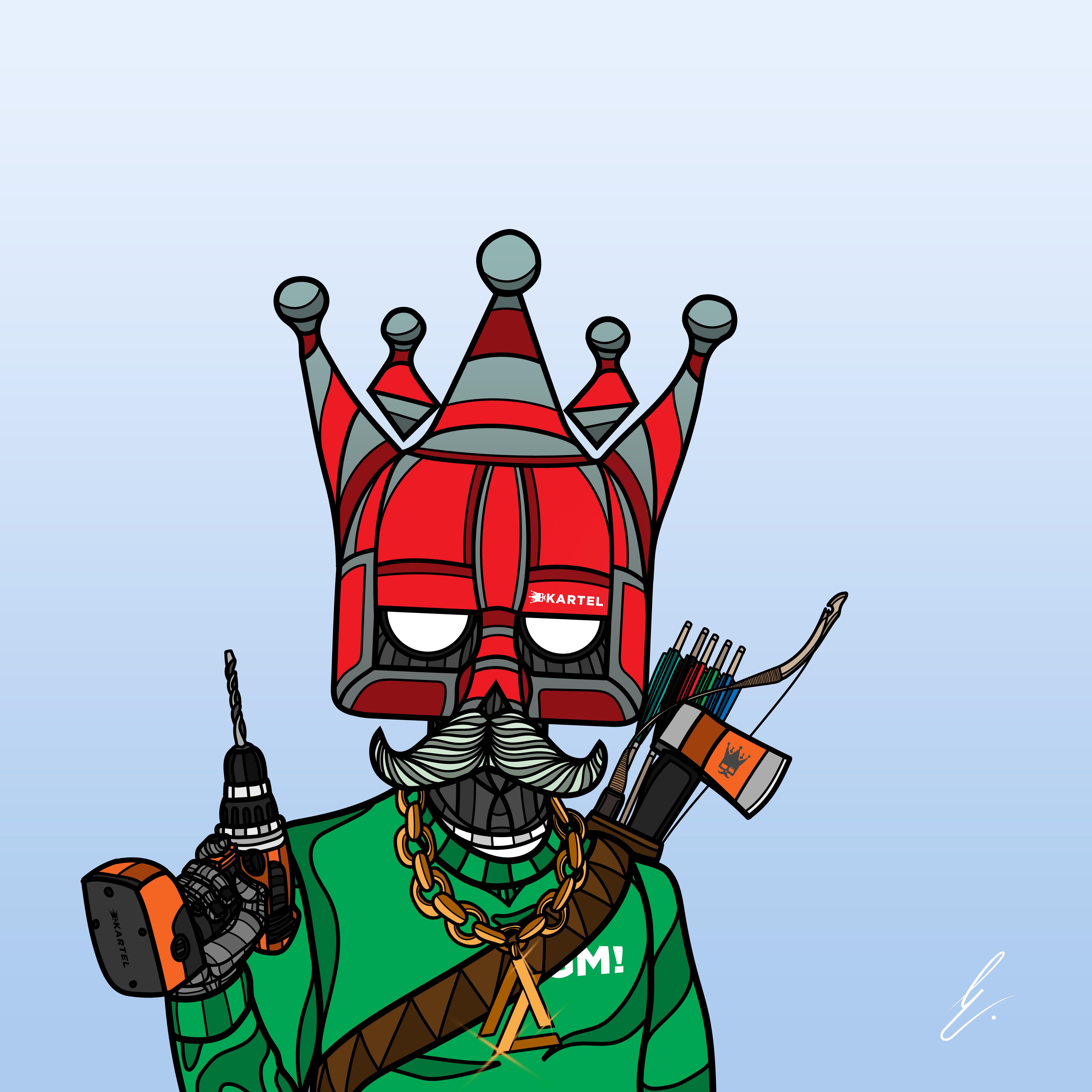 B-KARTEL: SQUADDIES #1456 NFT on Algorand