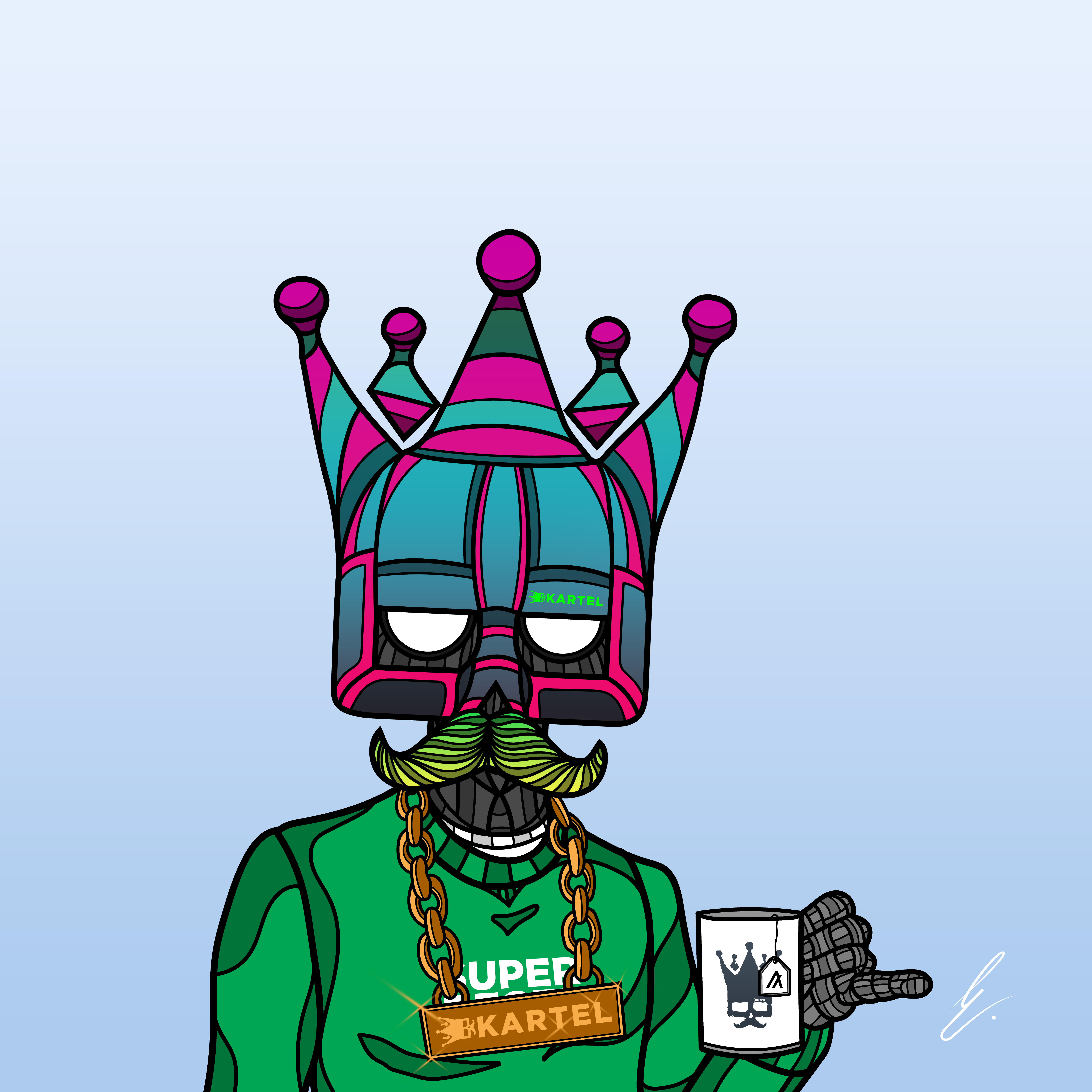 B-KARTEL: SQUADDIES #1457 NFT on Algorand