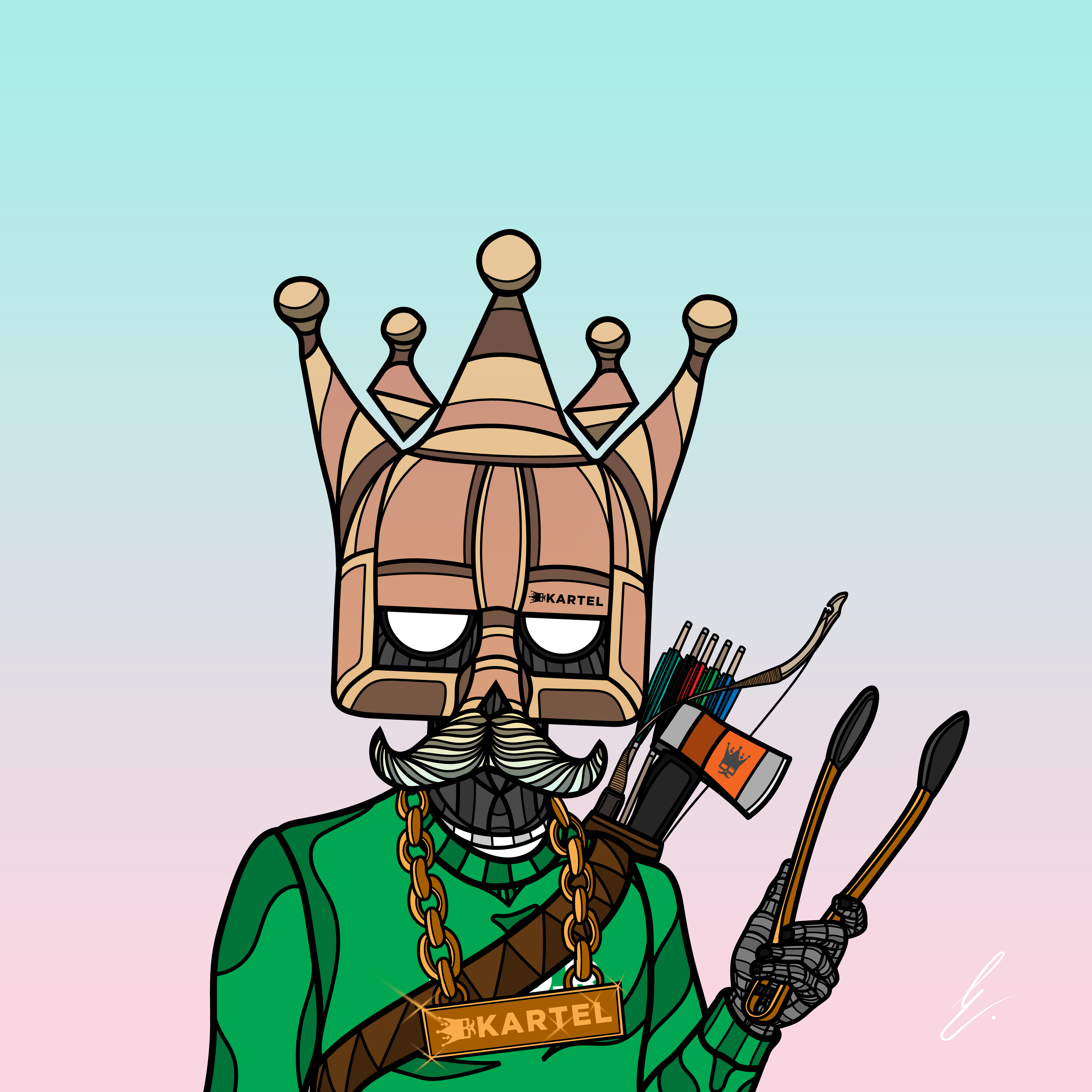 B-KARTEL: SQUADDIES #1461 NFT on Algorand