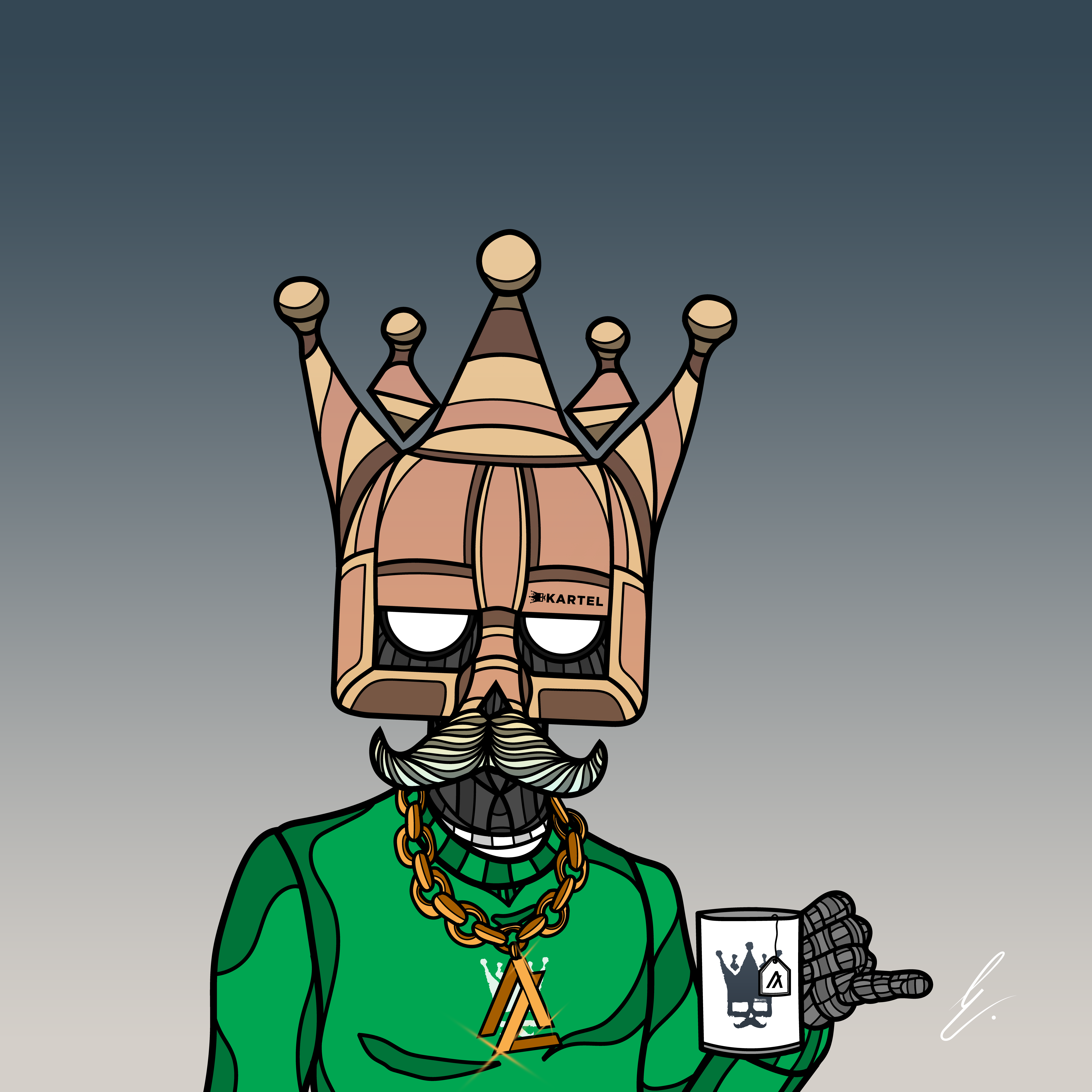 B-KARTEL: SQUADDIES #1463 NFT on Algorand