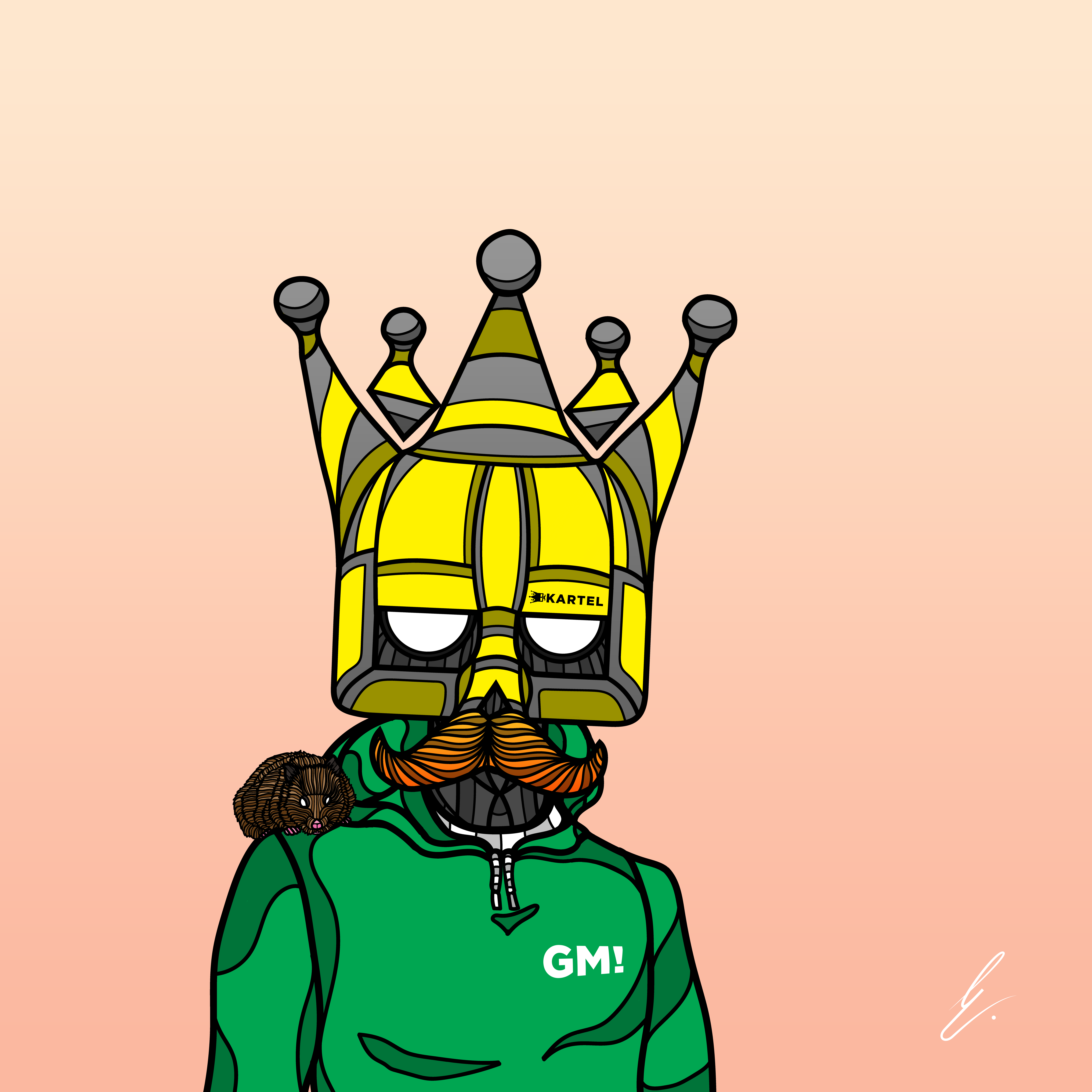 B-KARTEL: SQUADDIES #1467 NFT on Algorand