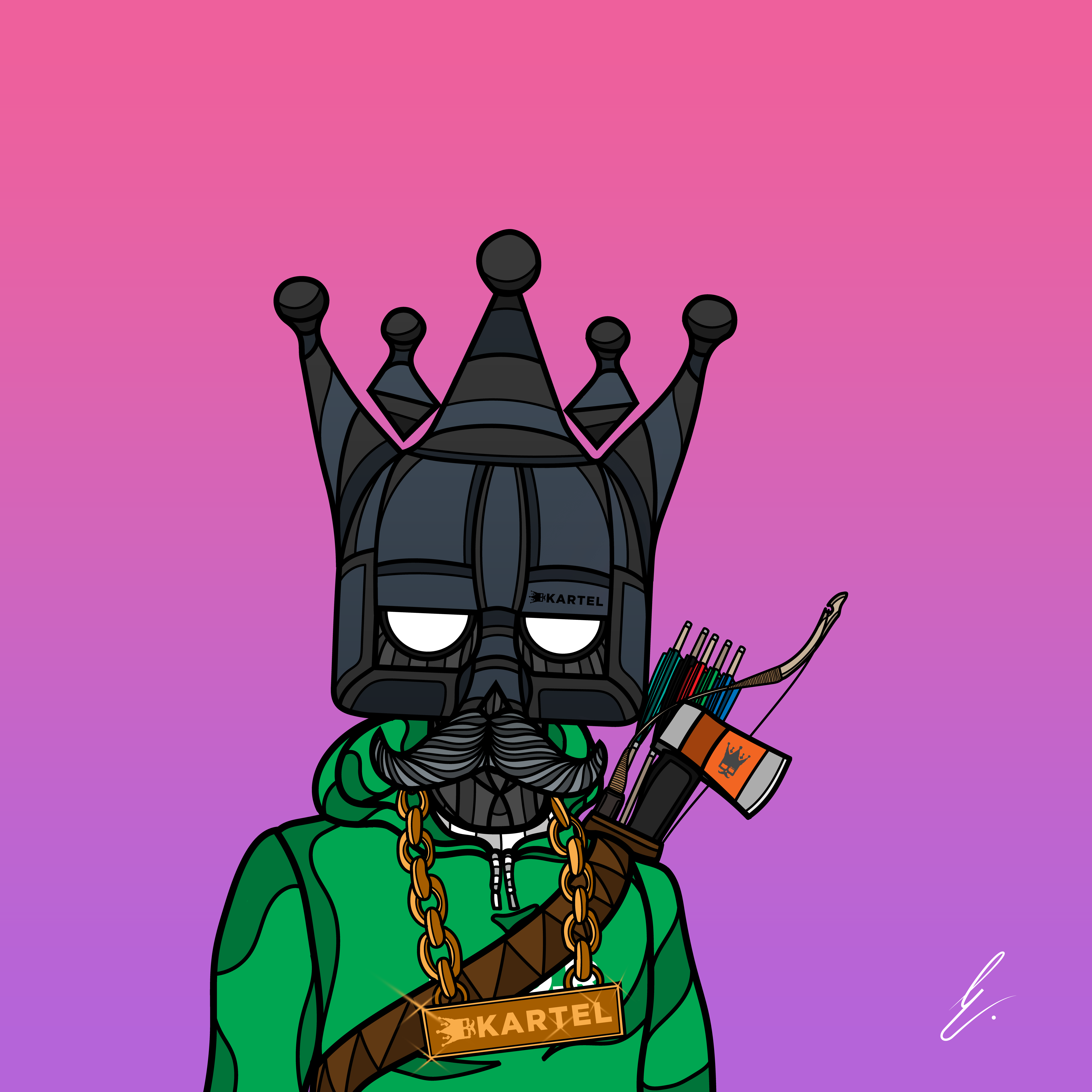 B-KARTEL: SQUADDIES #1468 NFT on Algorand