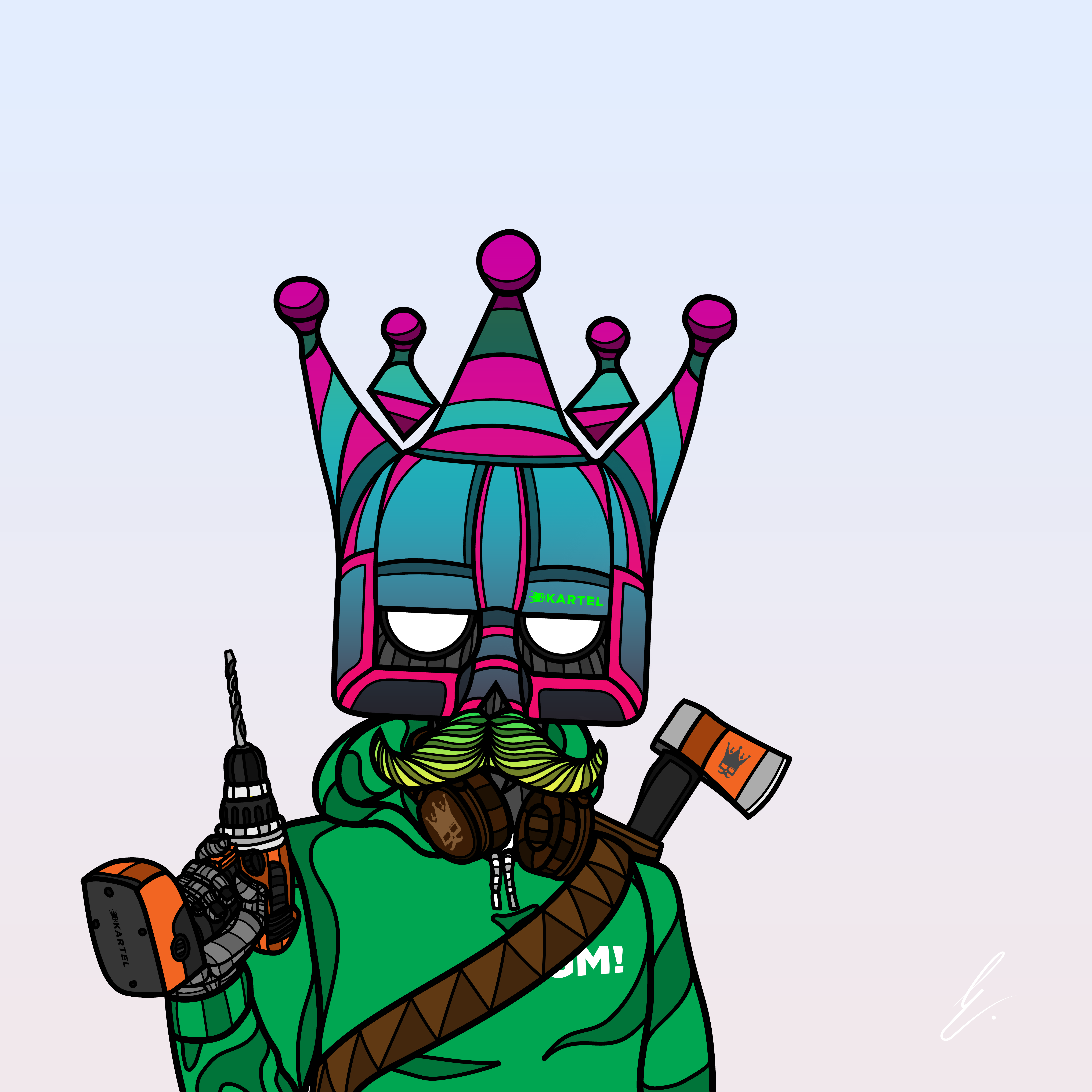 B-KARTEL: SQUADDIES #1545 NFT on Algorand