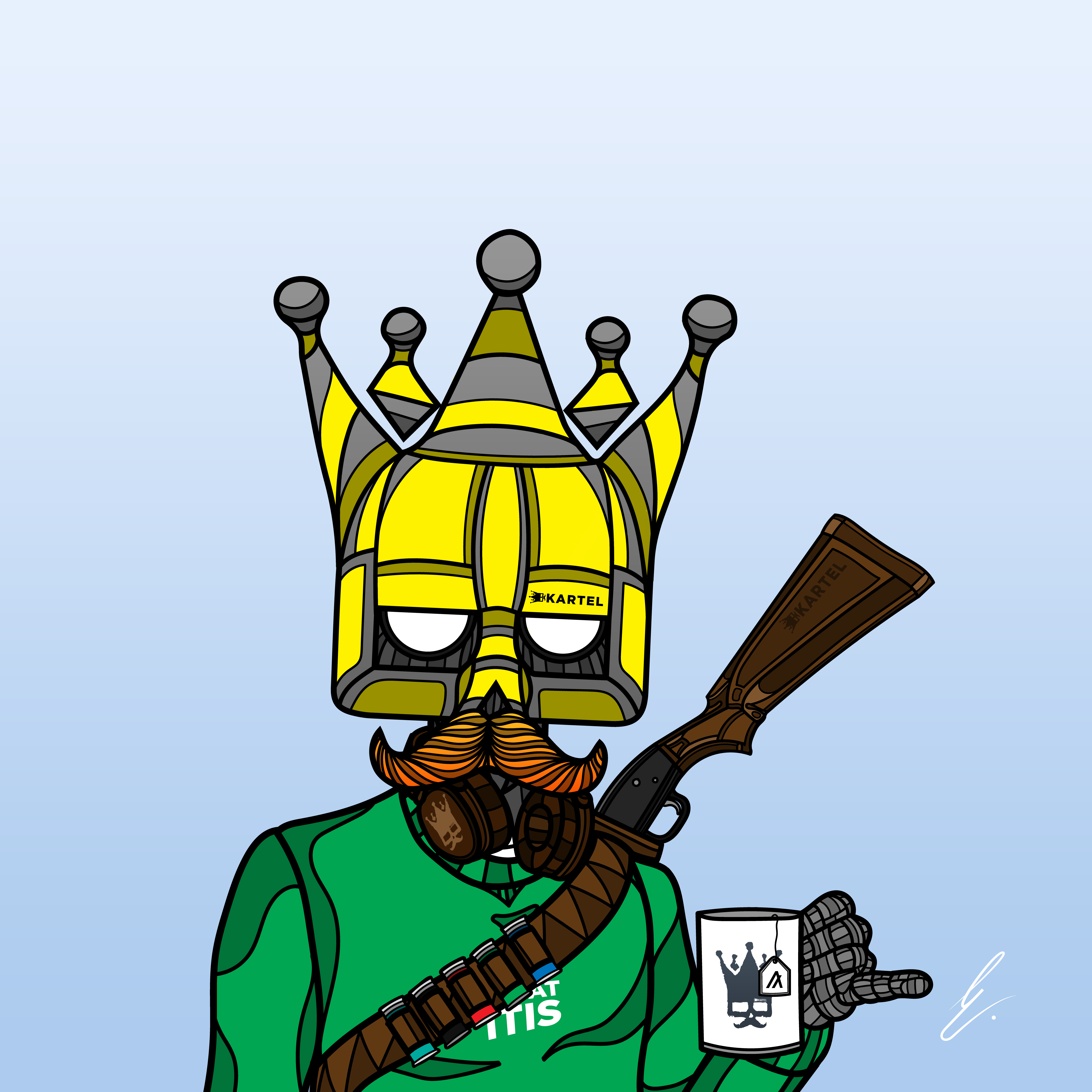 B-KARTEL: SQUADDIES #1553 NFT on Algorand