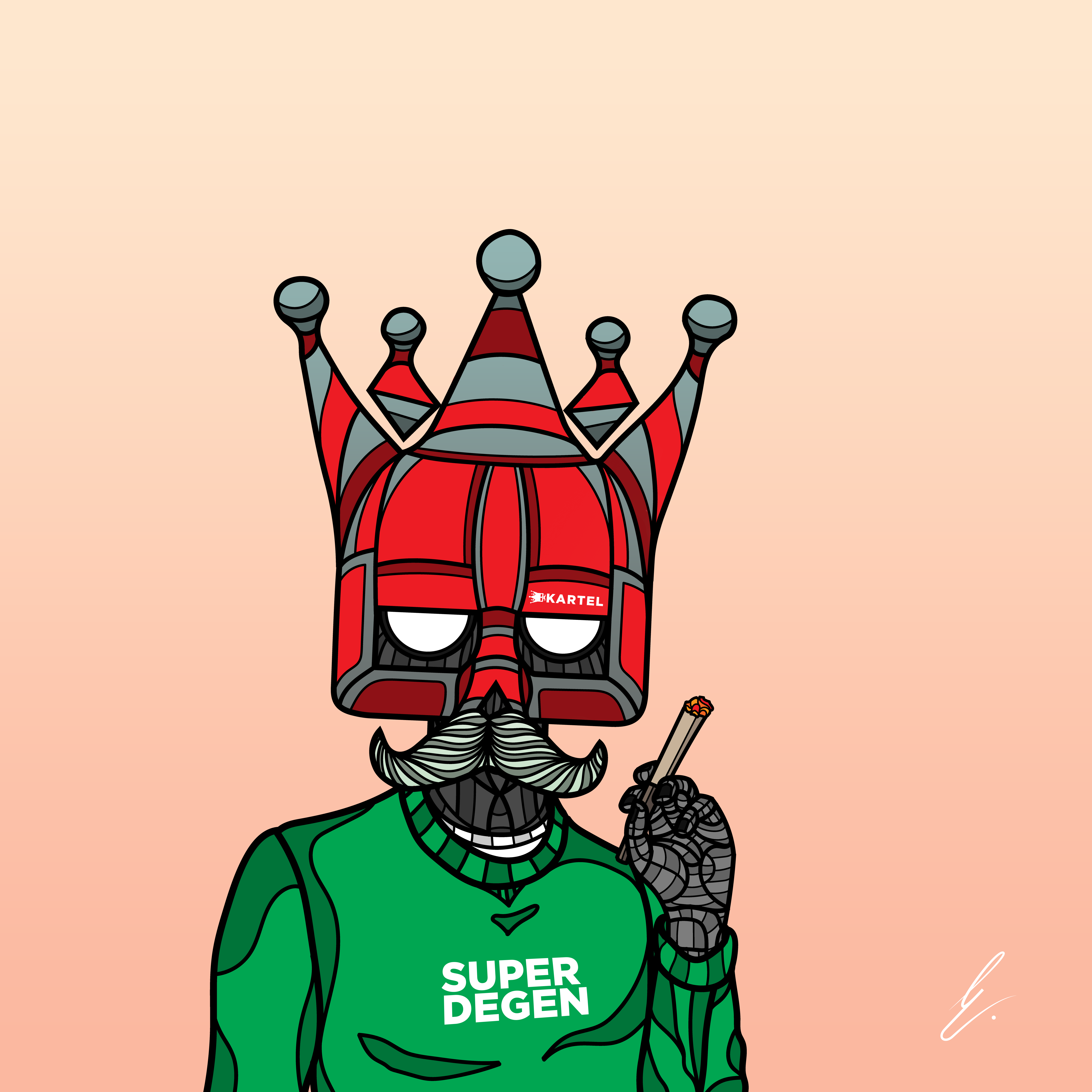 B-KARTEL: SQUADDIES #1555 NFT on Algorand