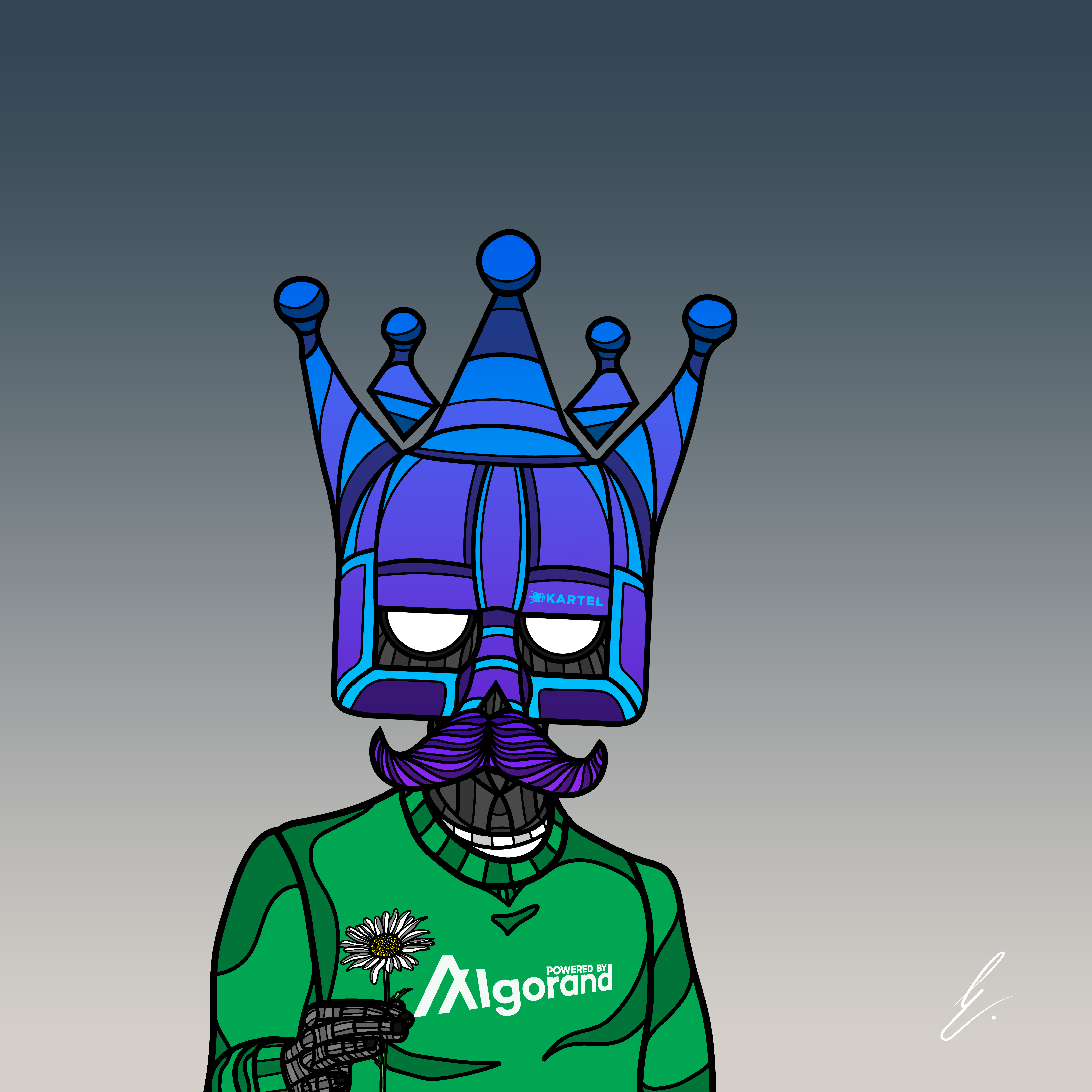 B-KARTEL: SQUADDIES #1562 NFT on Algorand