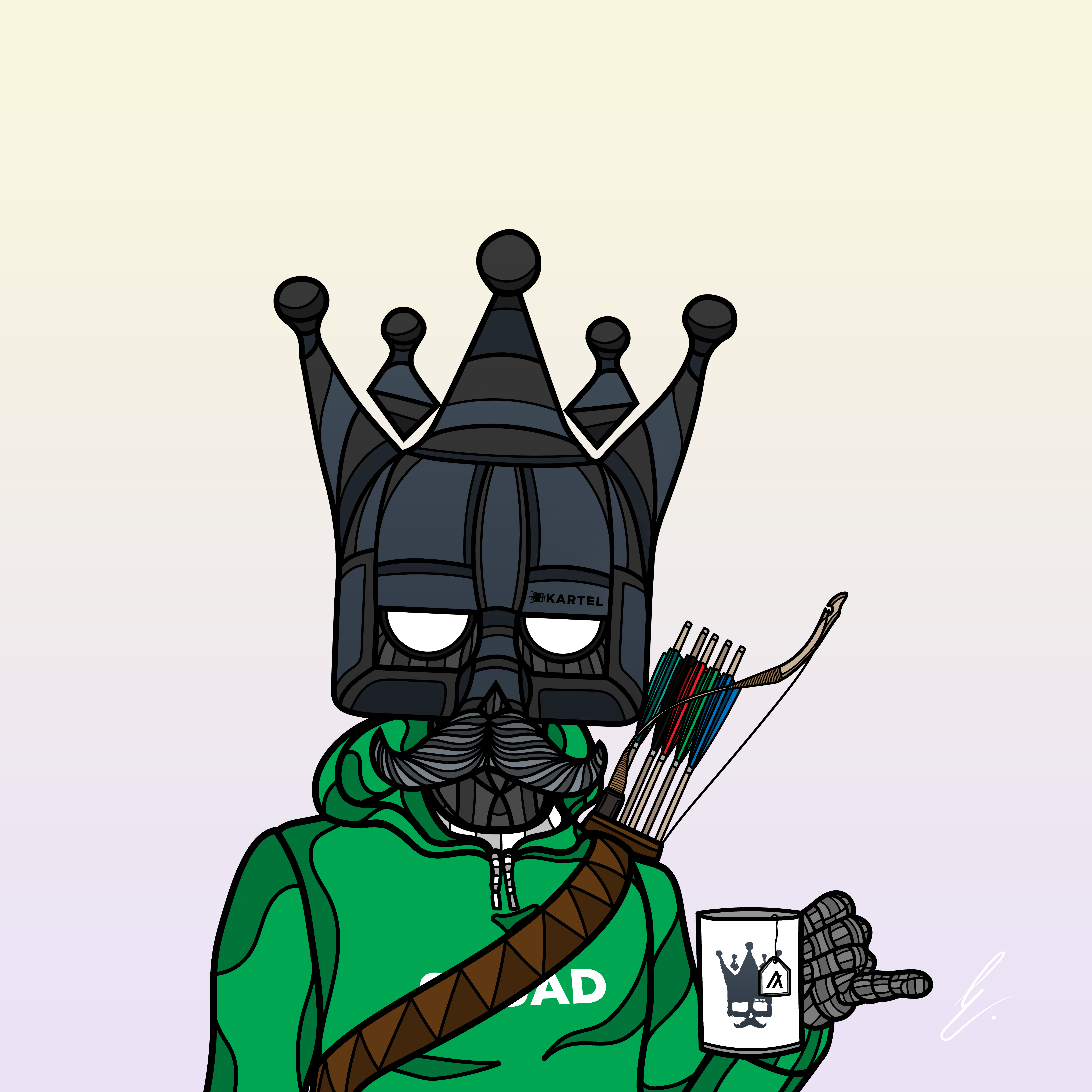 B-KARTEL: SQUADDIES #1577 NFT on Algorand