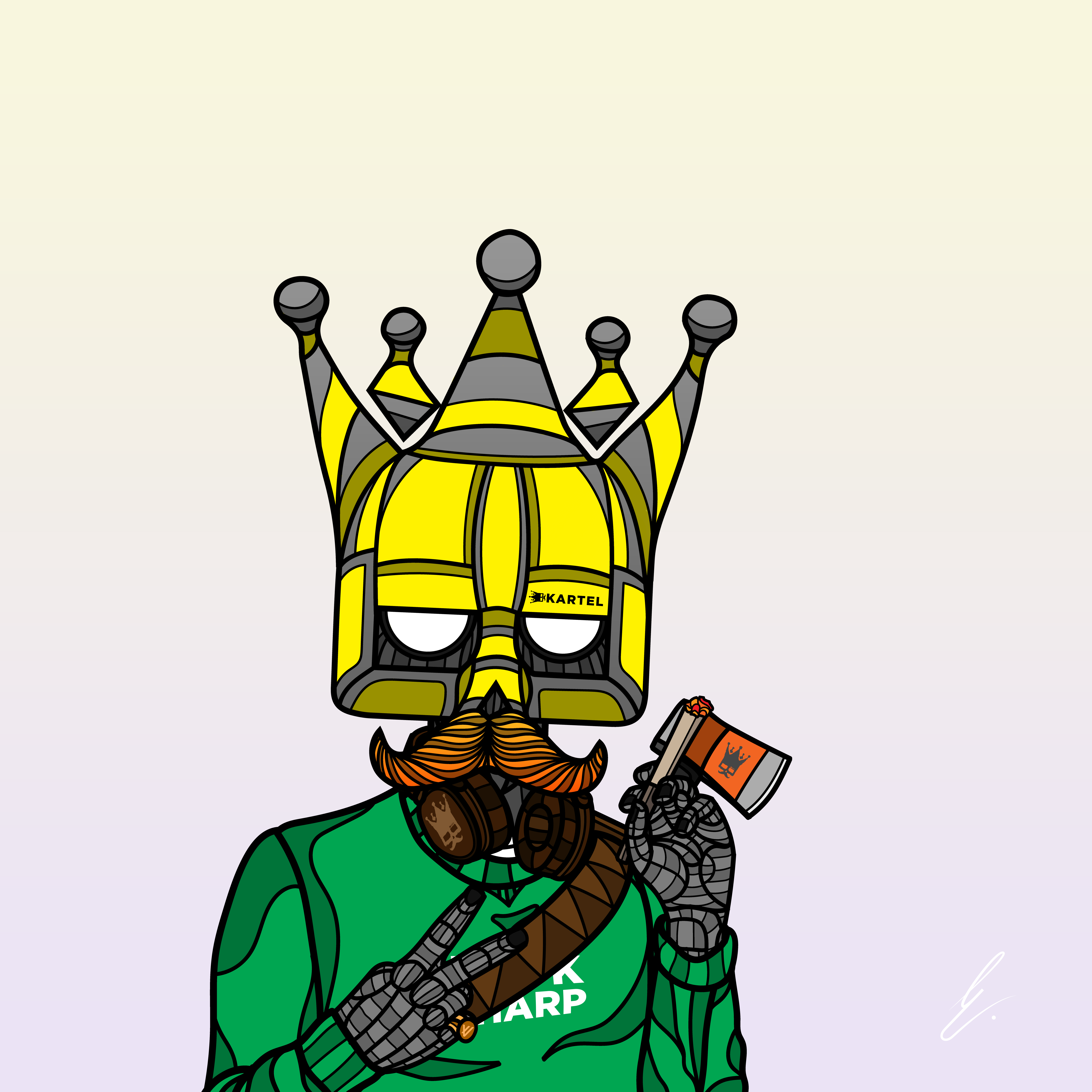 B-KARTEL: SQUADDIES #1581 NFT on Algorand