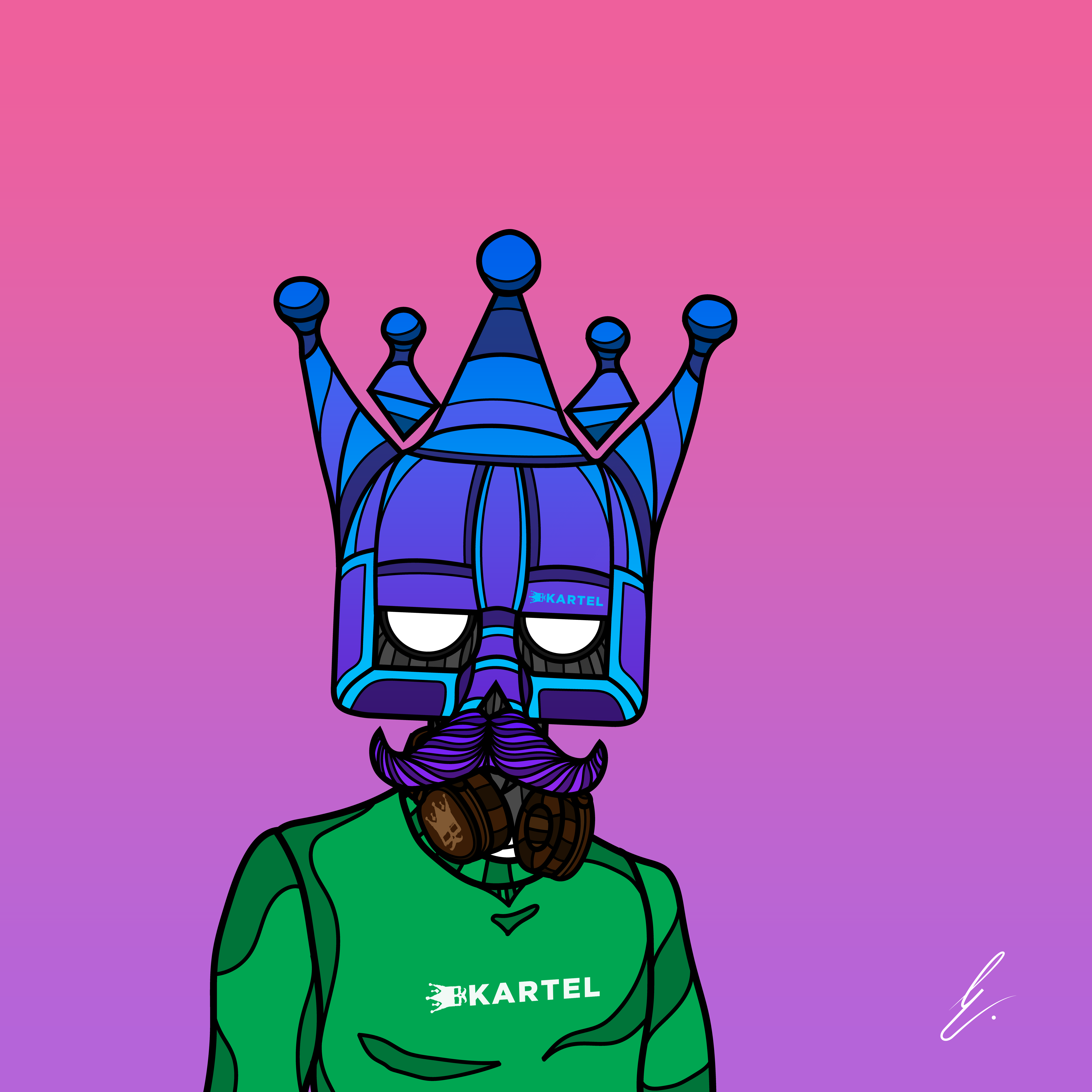 B-KARTEL: SQUADDIES #1589 NFT on Algorand