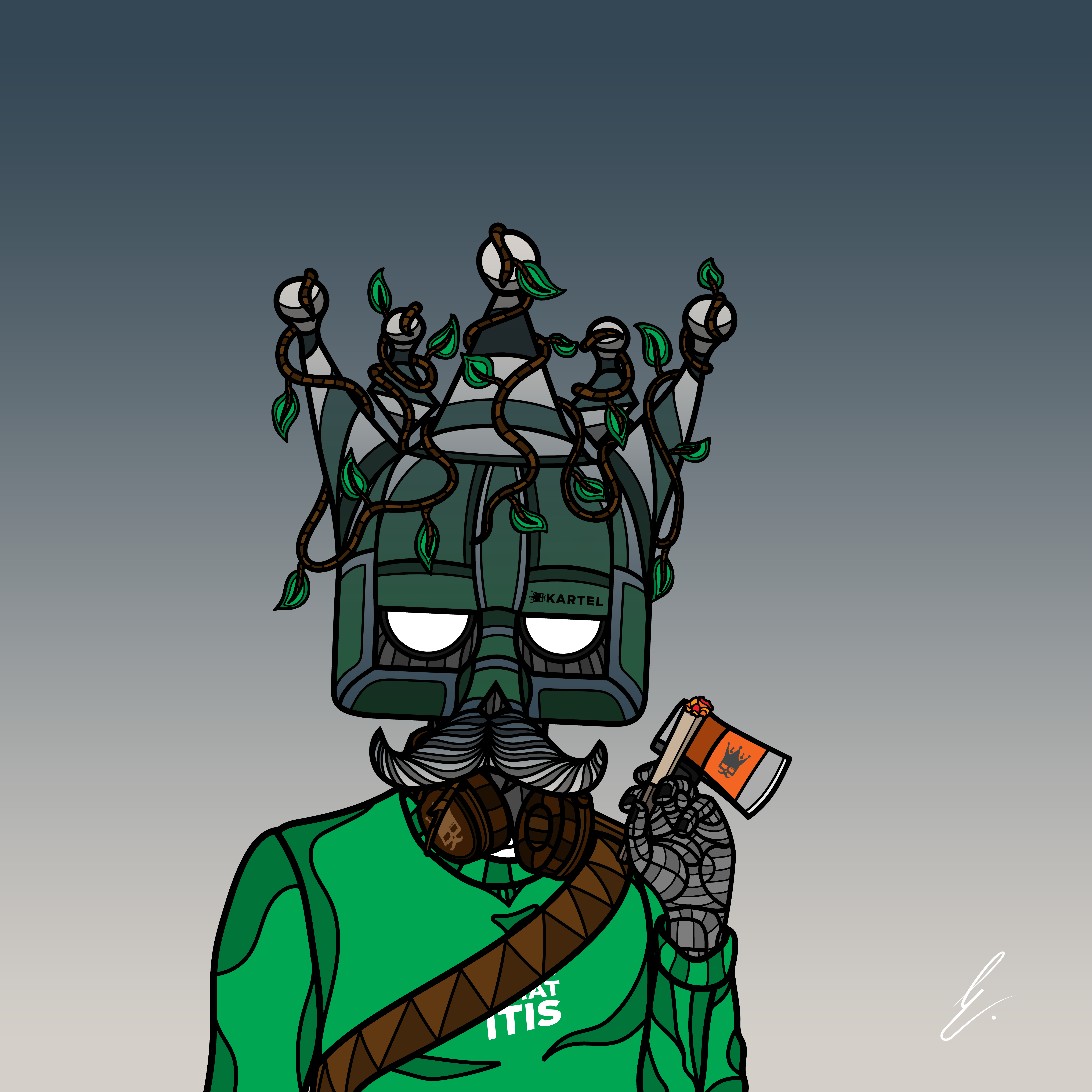 B-KARTEL: SQUADDIES #1598 NFT on Algorand