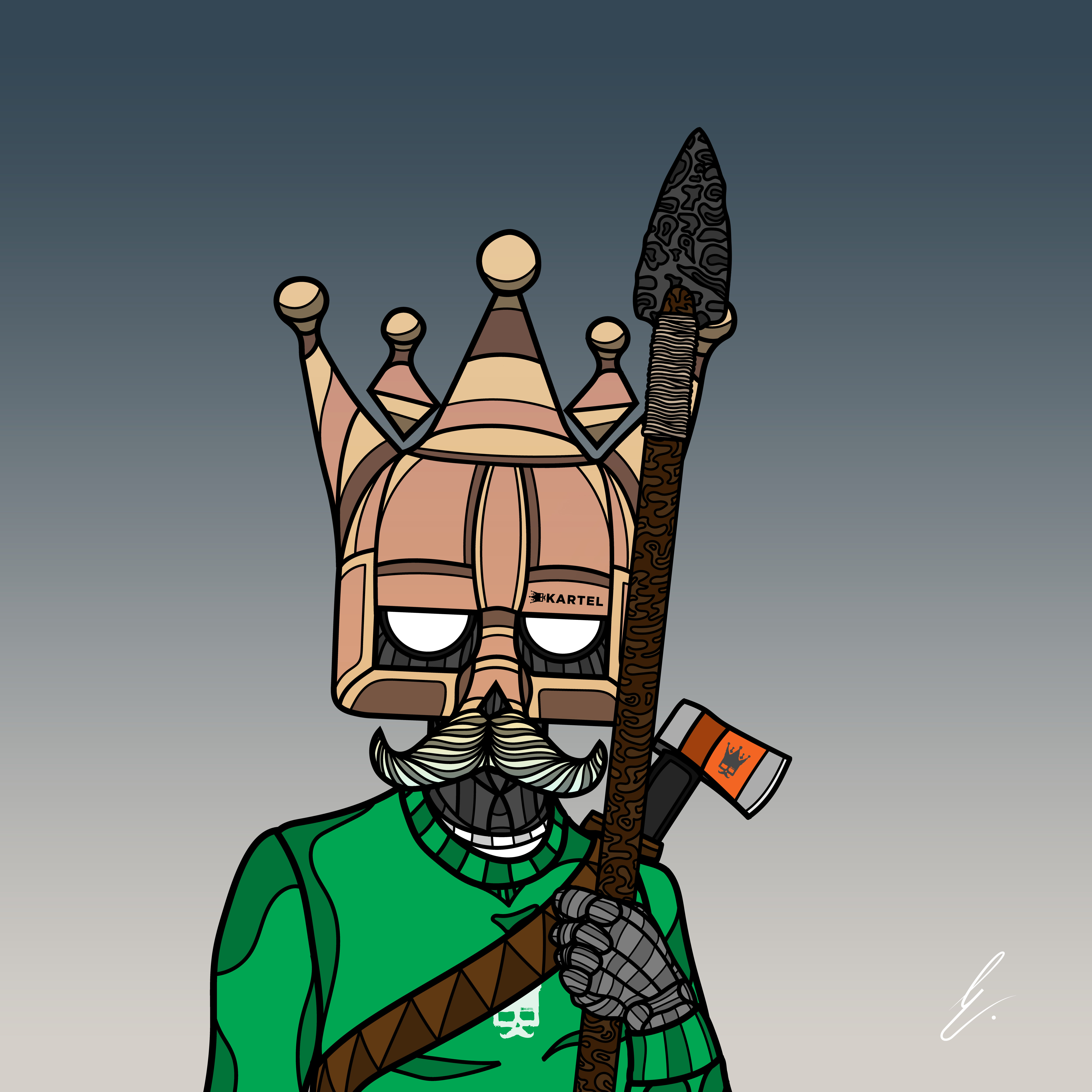 B-KARTEL: SQUADDIES #1601 NFT on Algorand