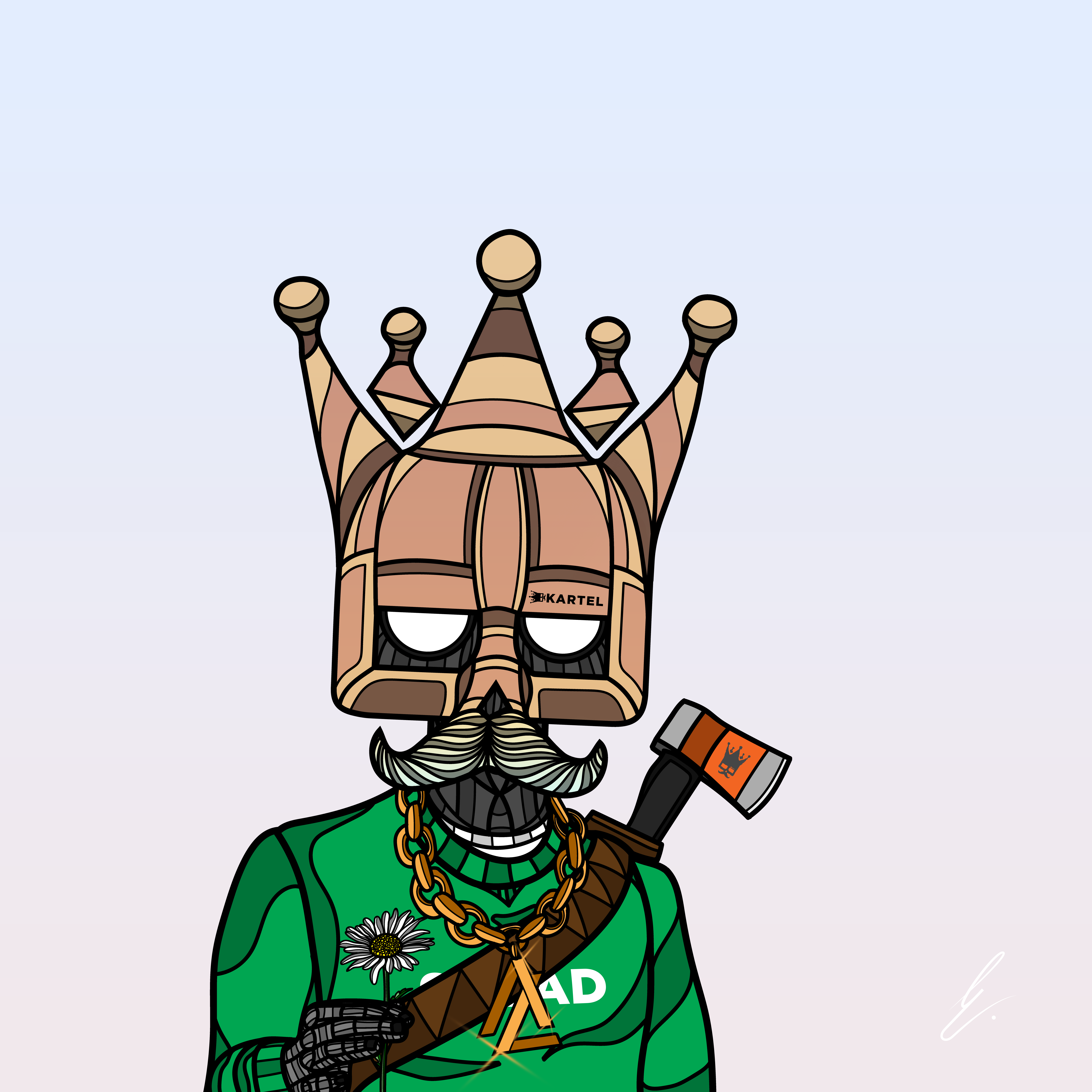 B-KARTEL: SQUADDIES #1604 NFT on Algorand