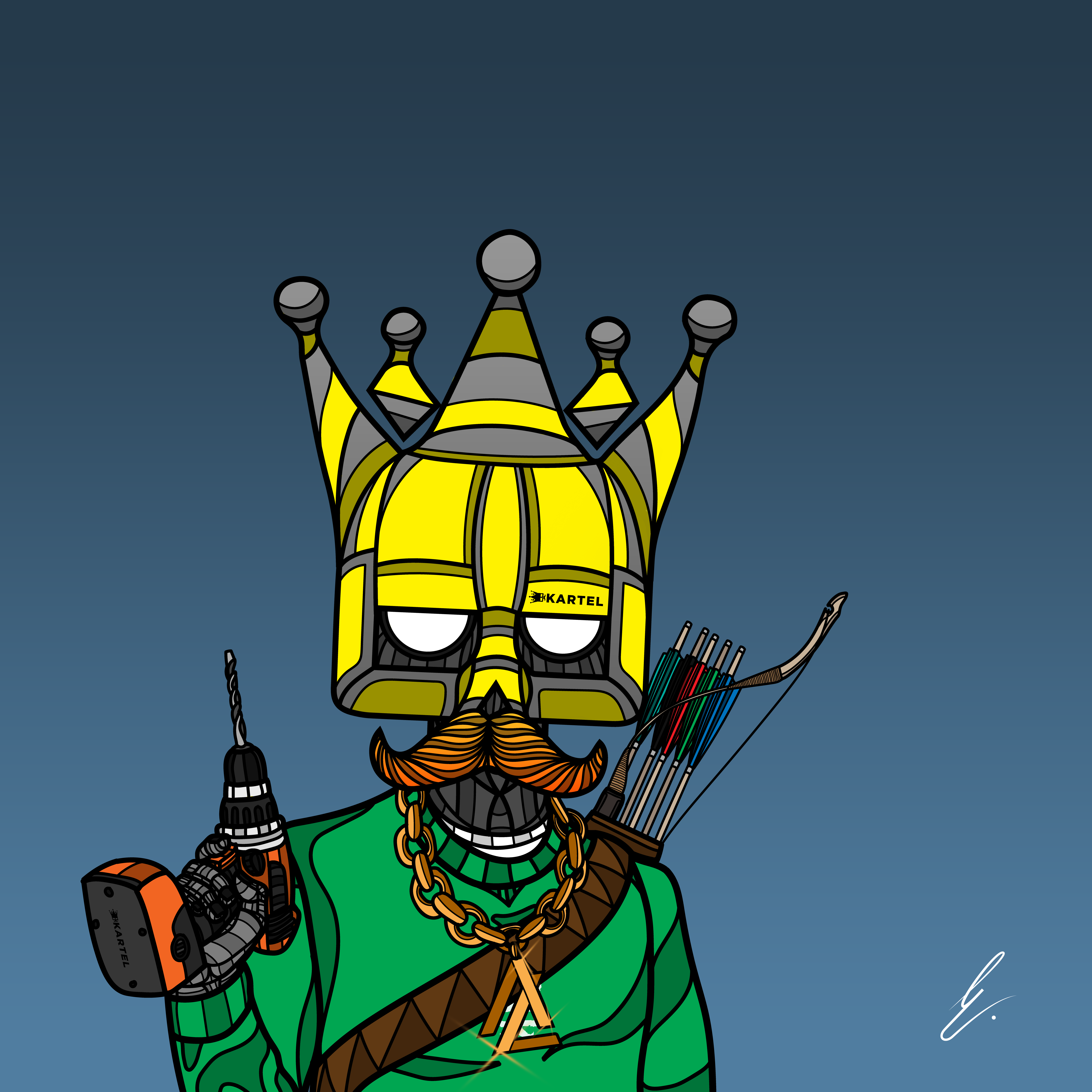 B-KARTEL: SQUADDIES #1612 NFT on Algorand