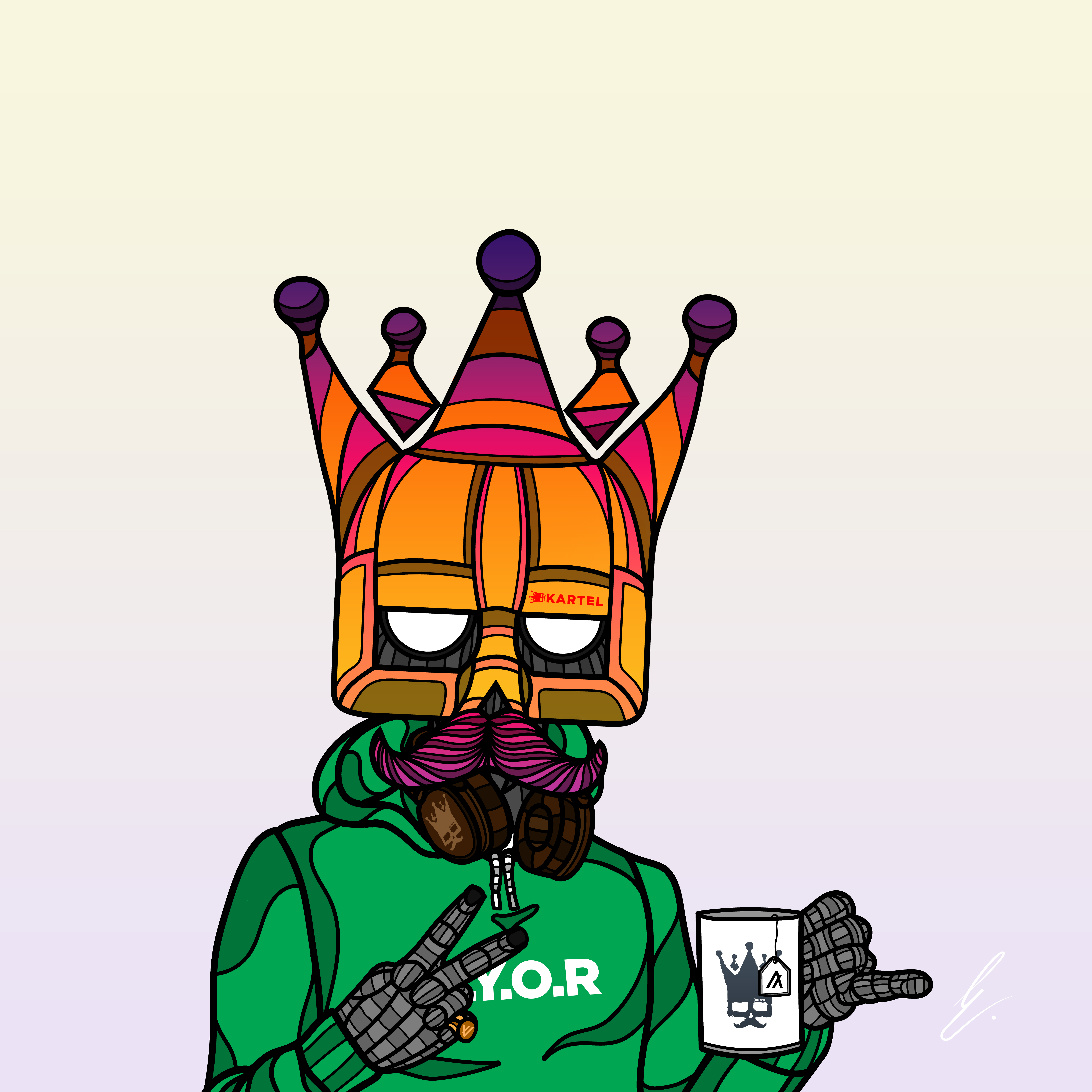 B-KARTEL: SQUADDIES #1616 NFT on Algorand