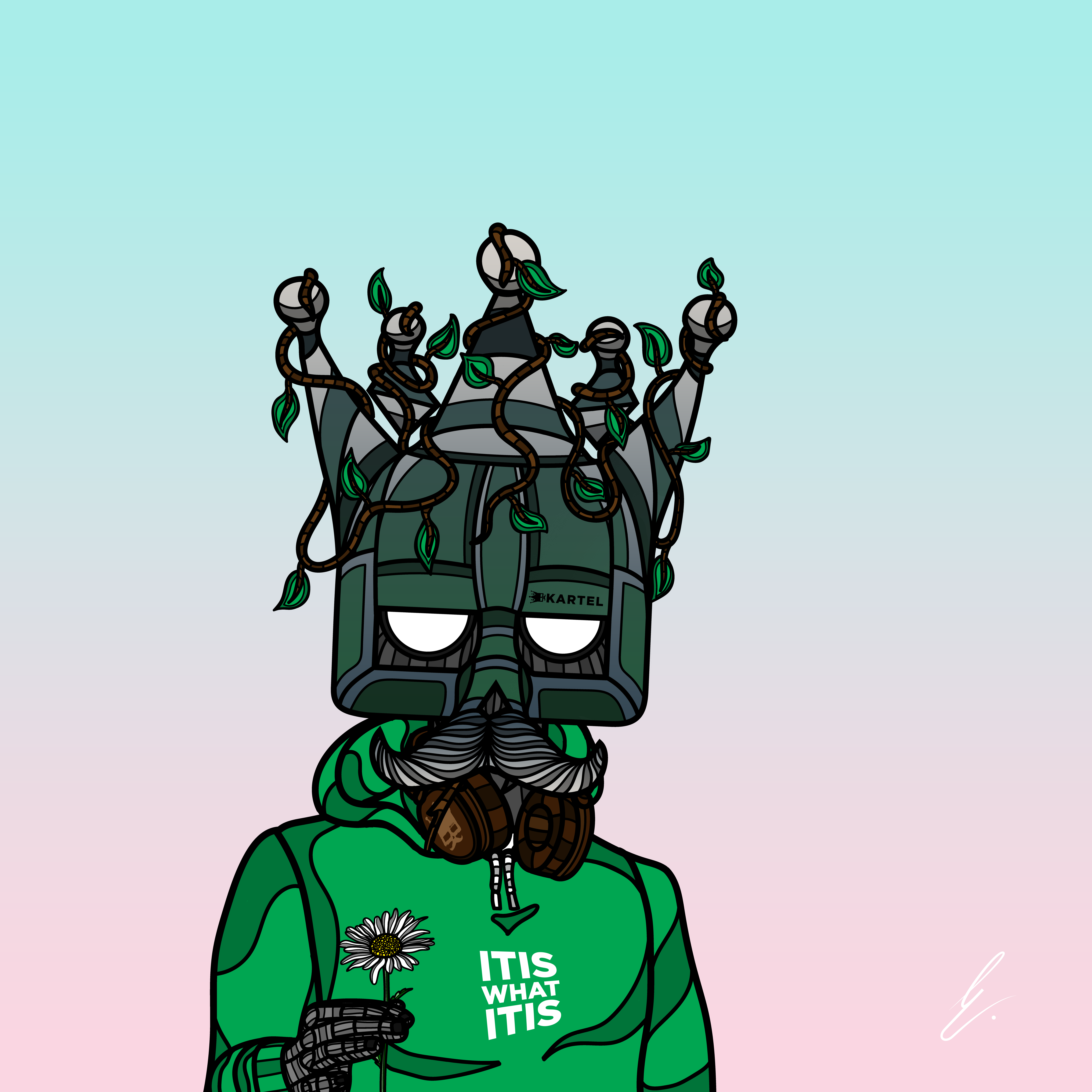 B-KARTEL: SQUADDIES #1622 NFT on Algorand