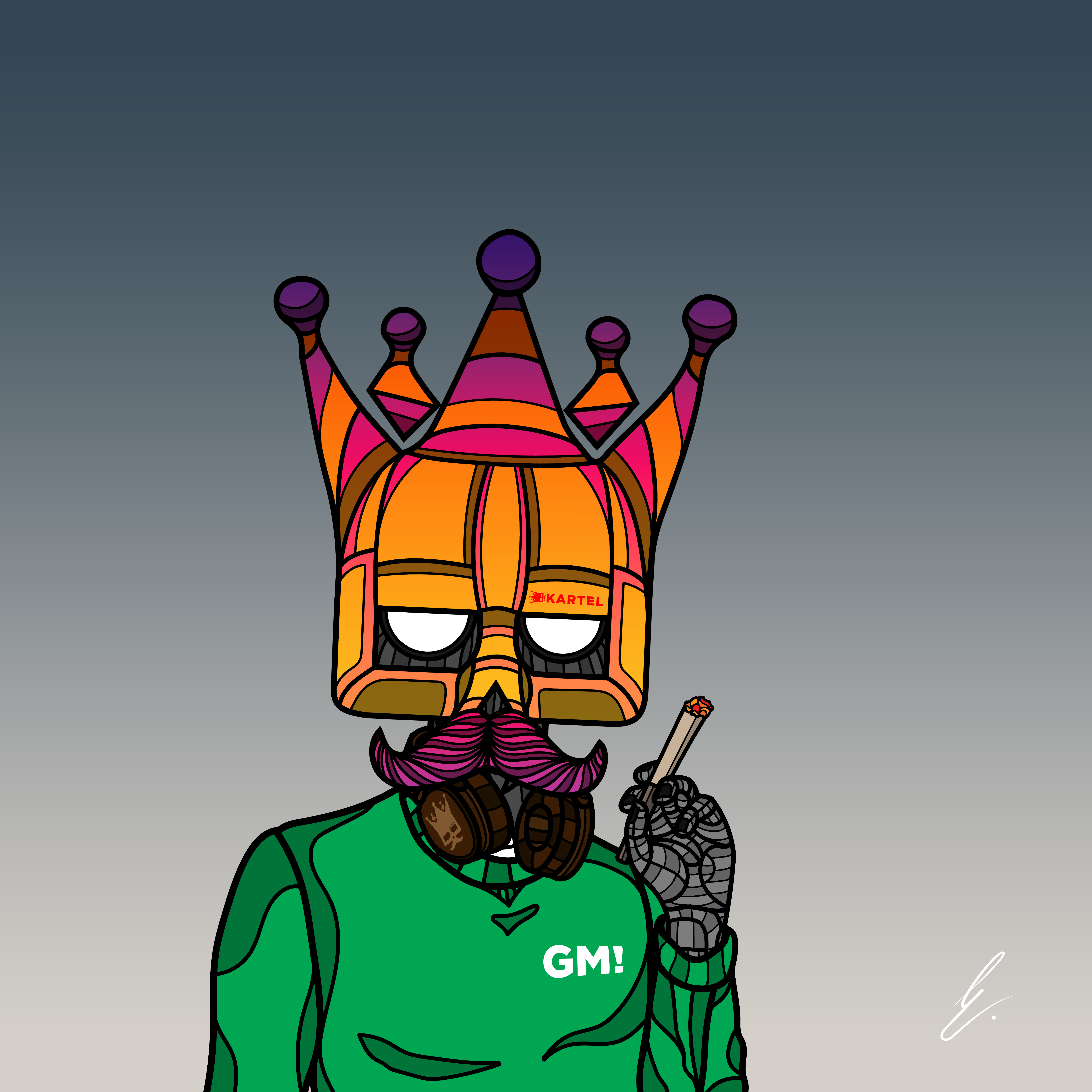 B-KARTEL: SQUADDIES #1628 NFT on Algorand