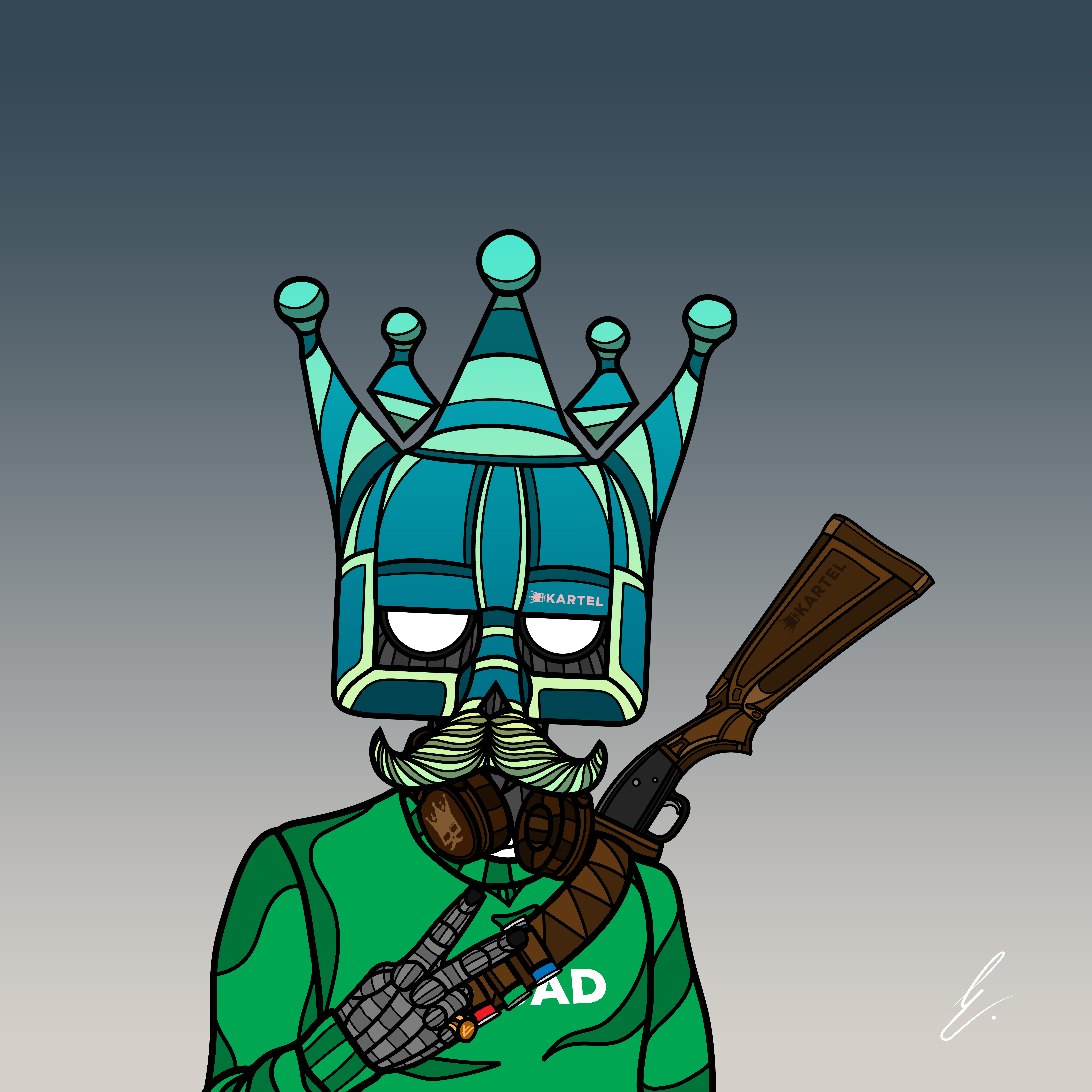 B-KARTEL: SQUADDIES #1629 NFT on Algorand