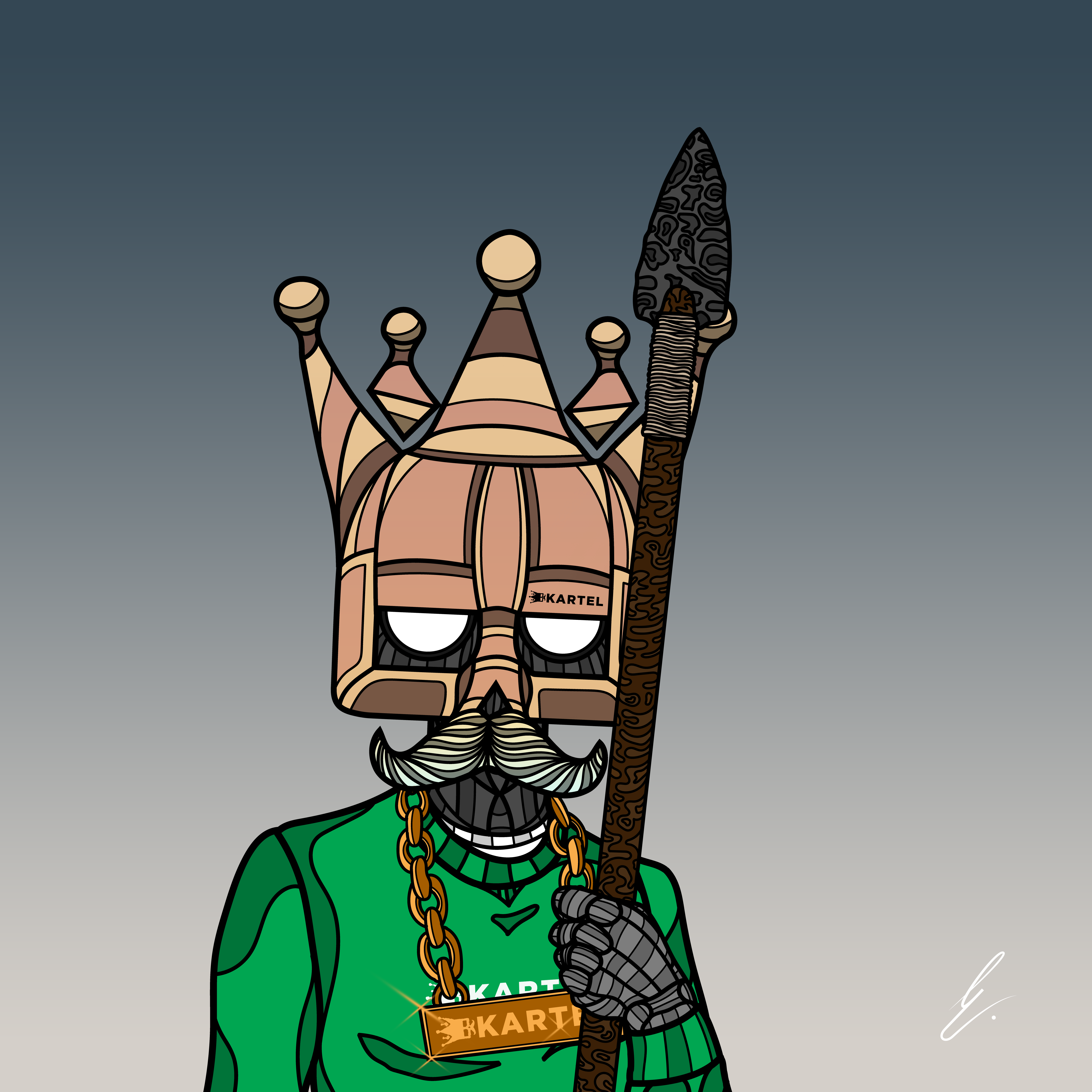 B-KARTEL: SQUADDIES #1631 NFT on Algorand