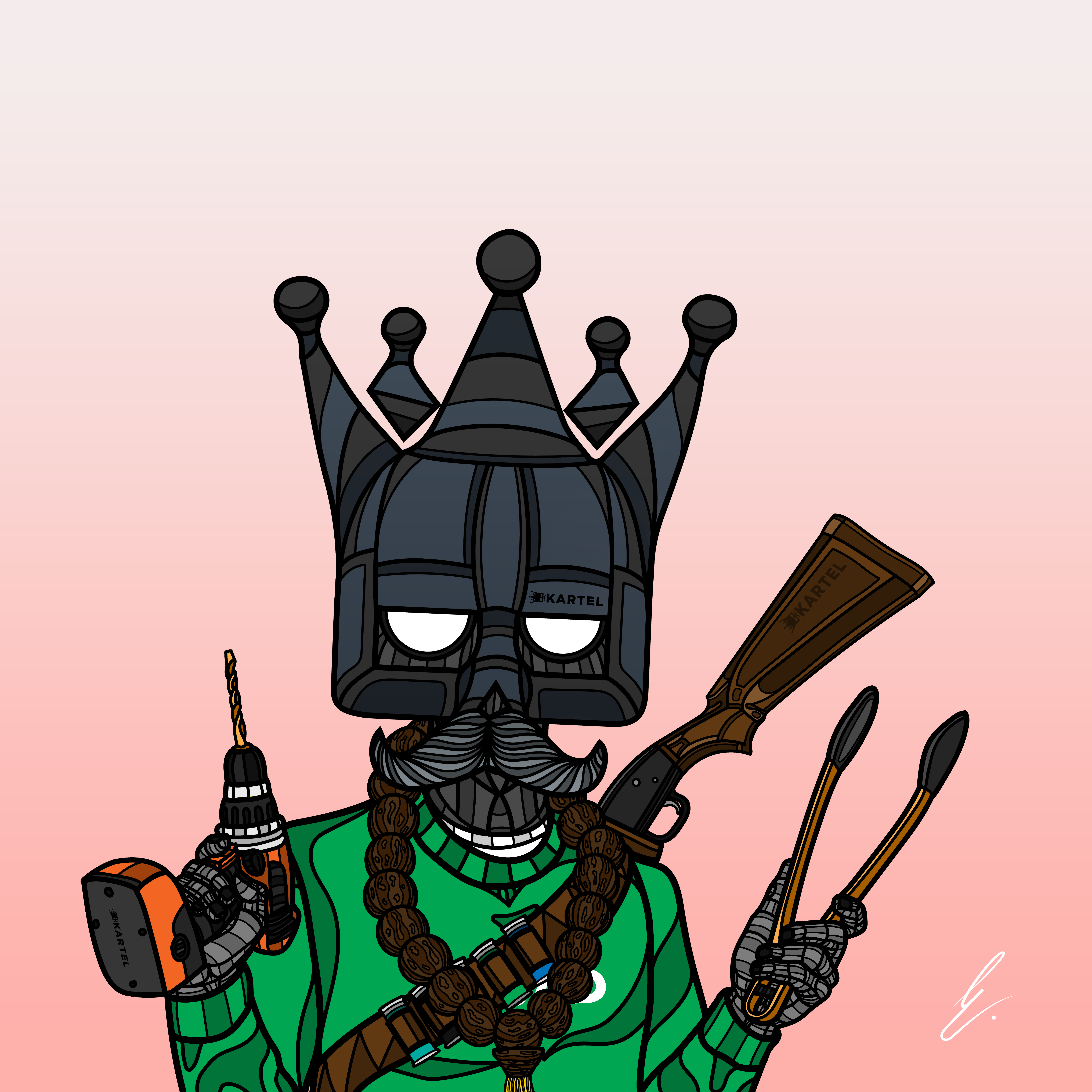 B-KARTEL: SQUADDIES #1671 NFT on Algorand