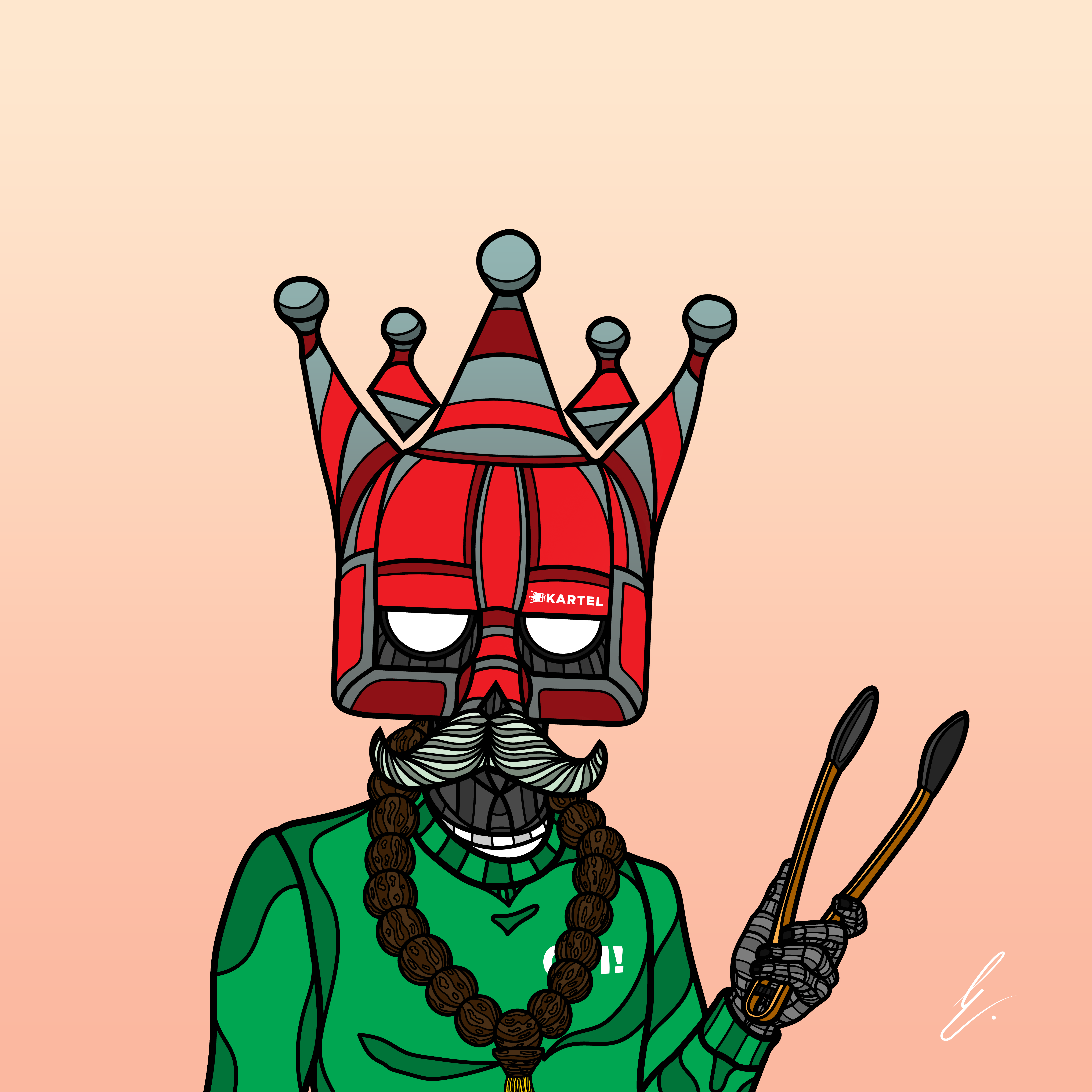 B-KARTEL: SQUADDIES #1680 NFT on Algorand