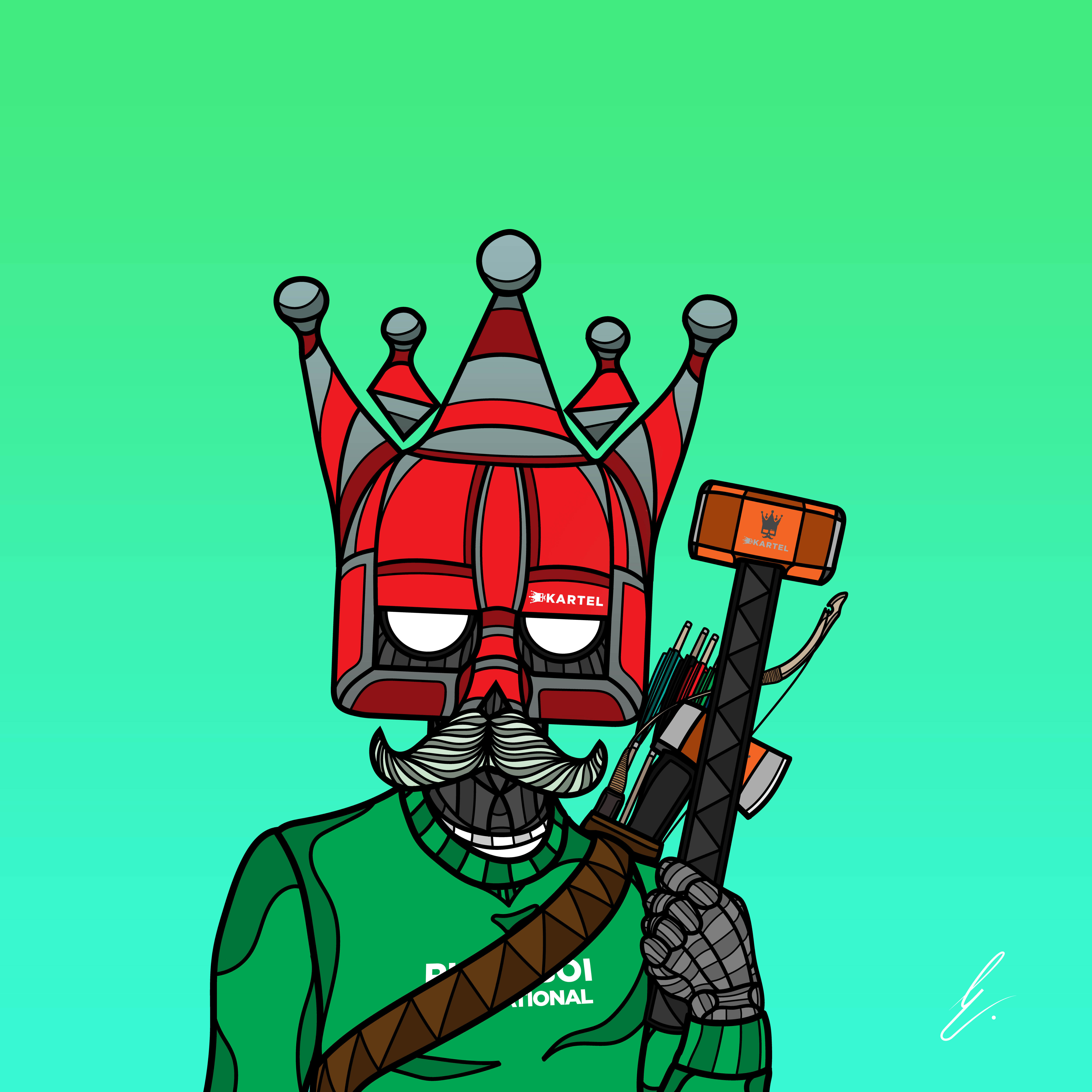 B-KARTEL: SQUADDIES #1685 NFT on Algorand