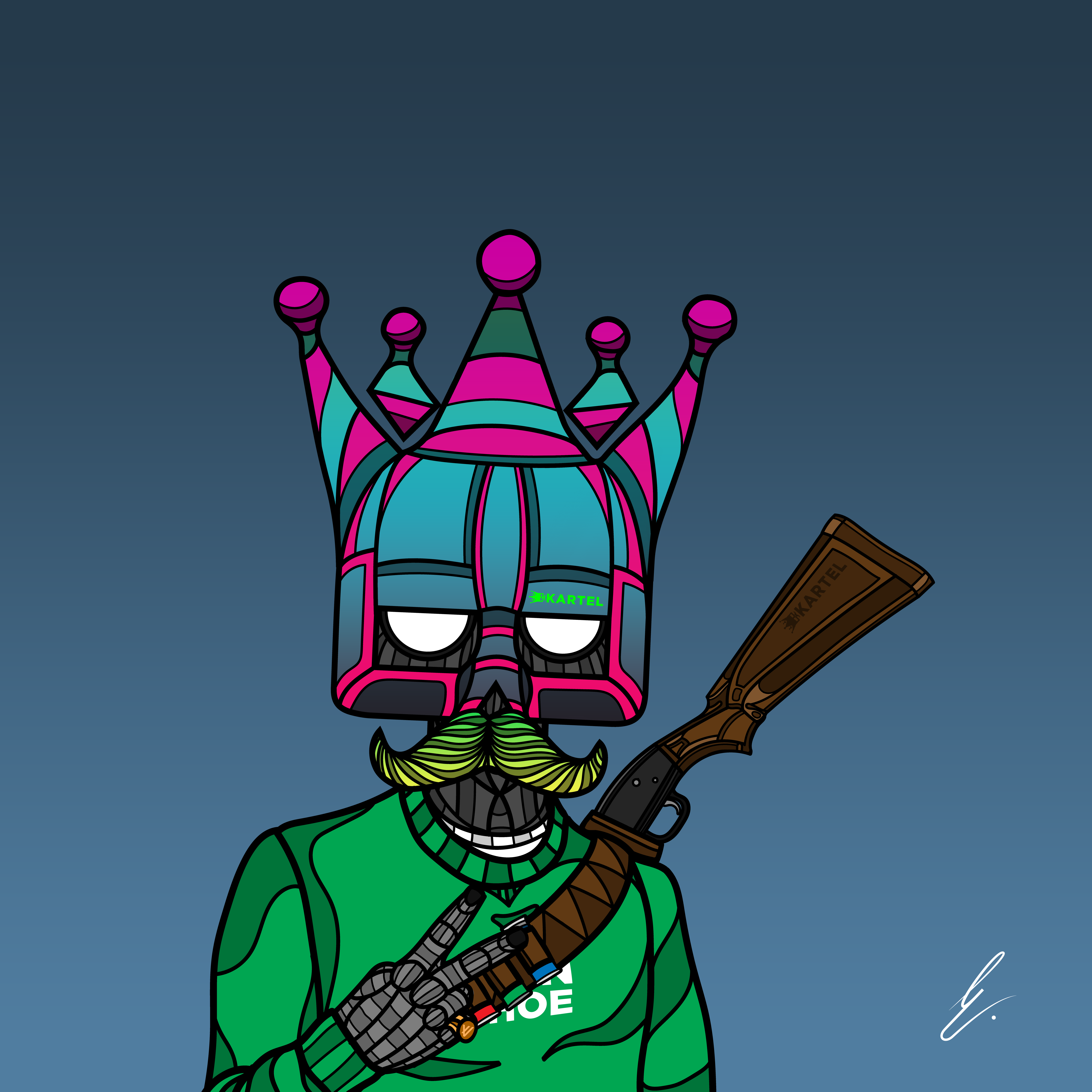 B-KARTEL: SQUADDIES #1686 NFT on Algorand