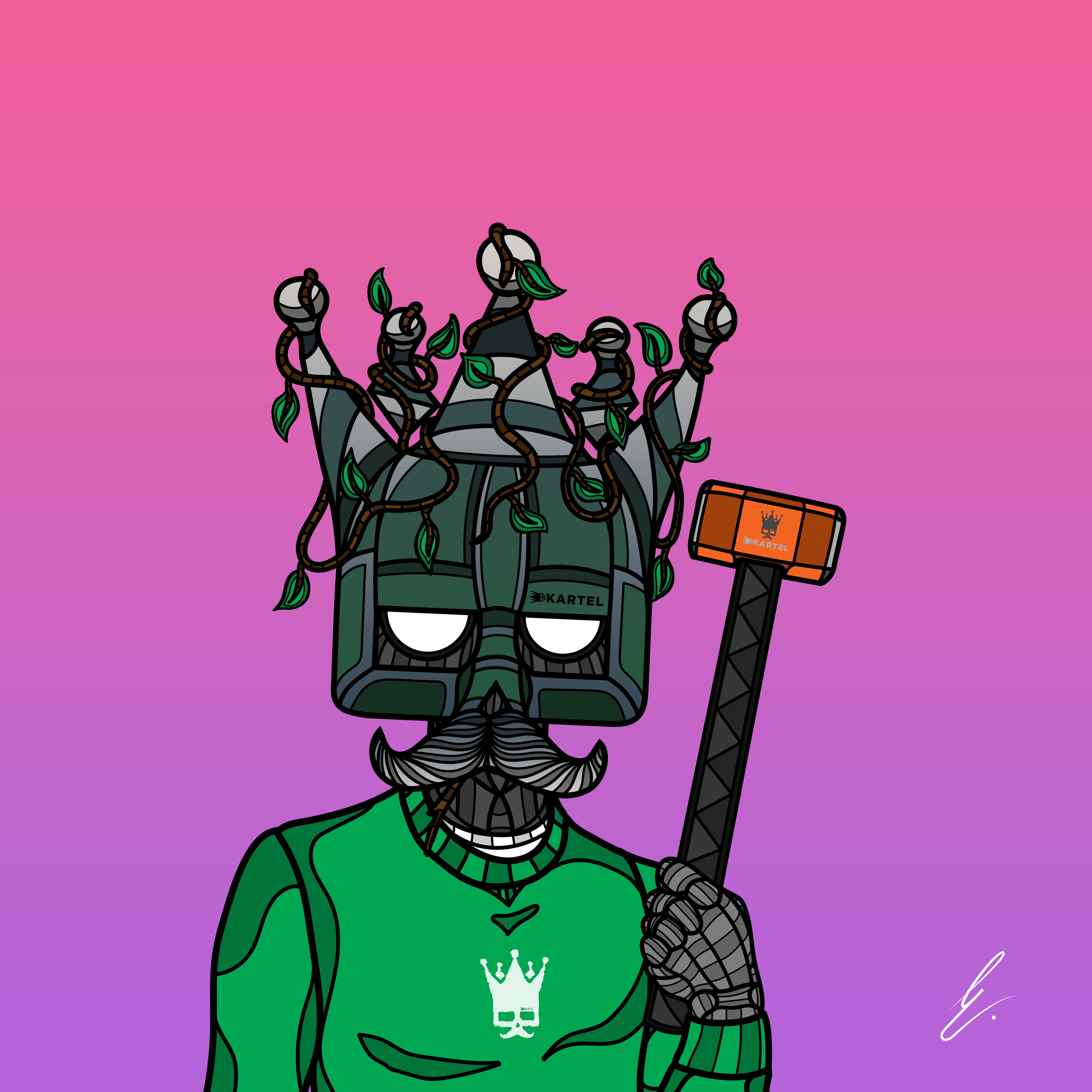 B-KARTEL: SQUADDIES #1688 NFT on Algorand