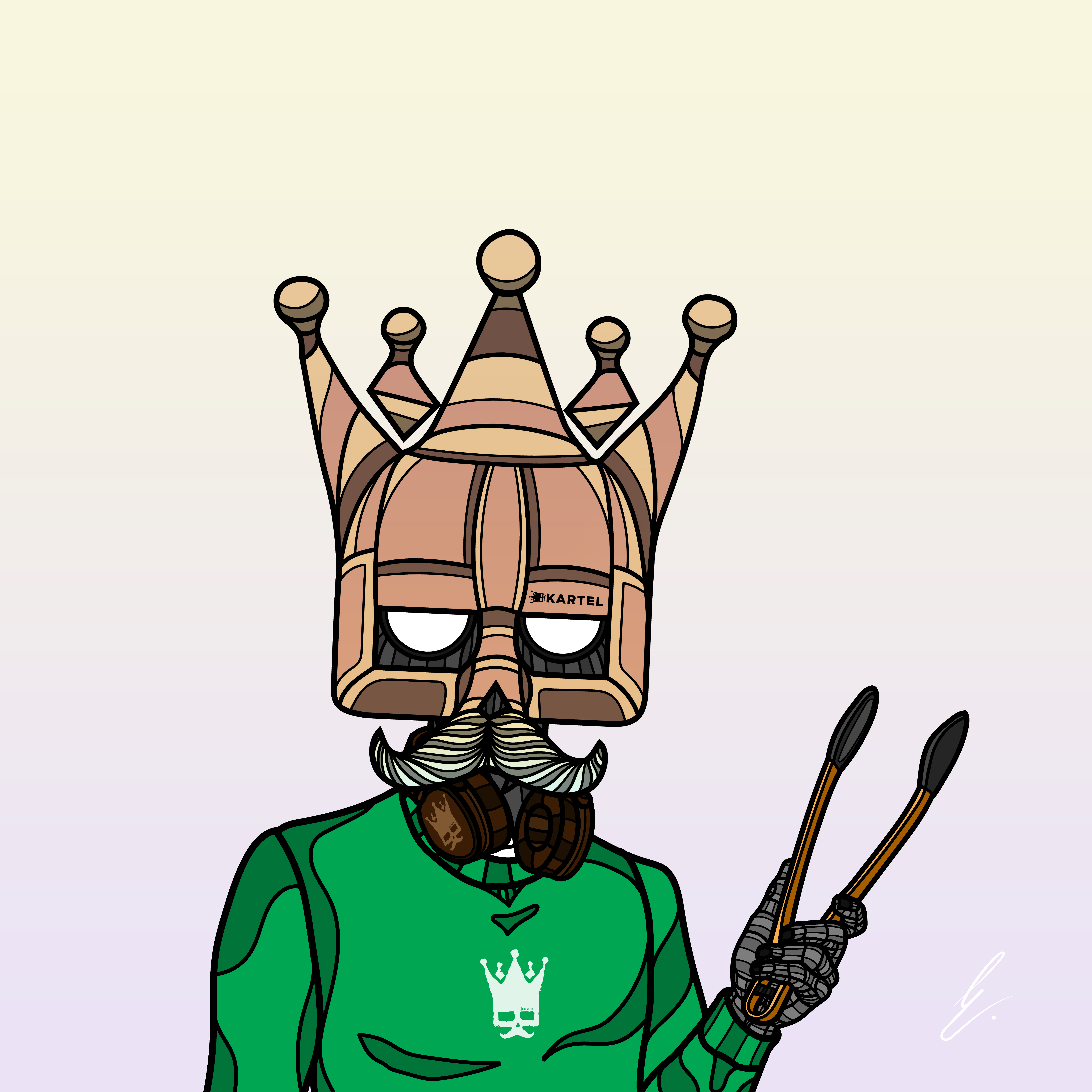 B-KARTEL: SQUADDIES #1690 NFT on Algorand