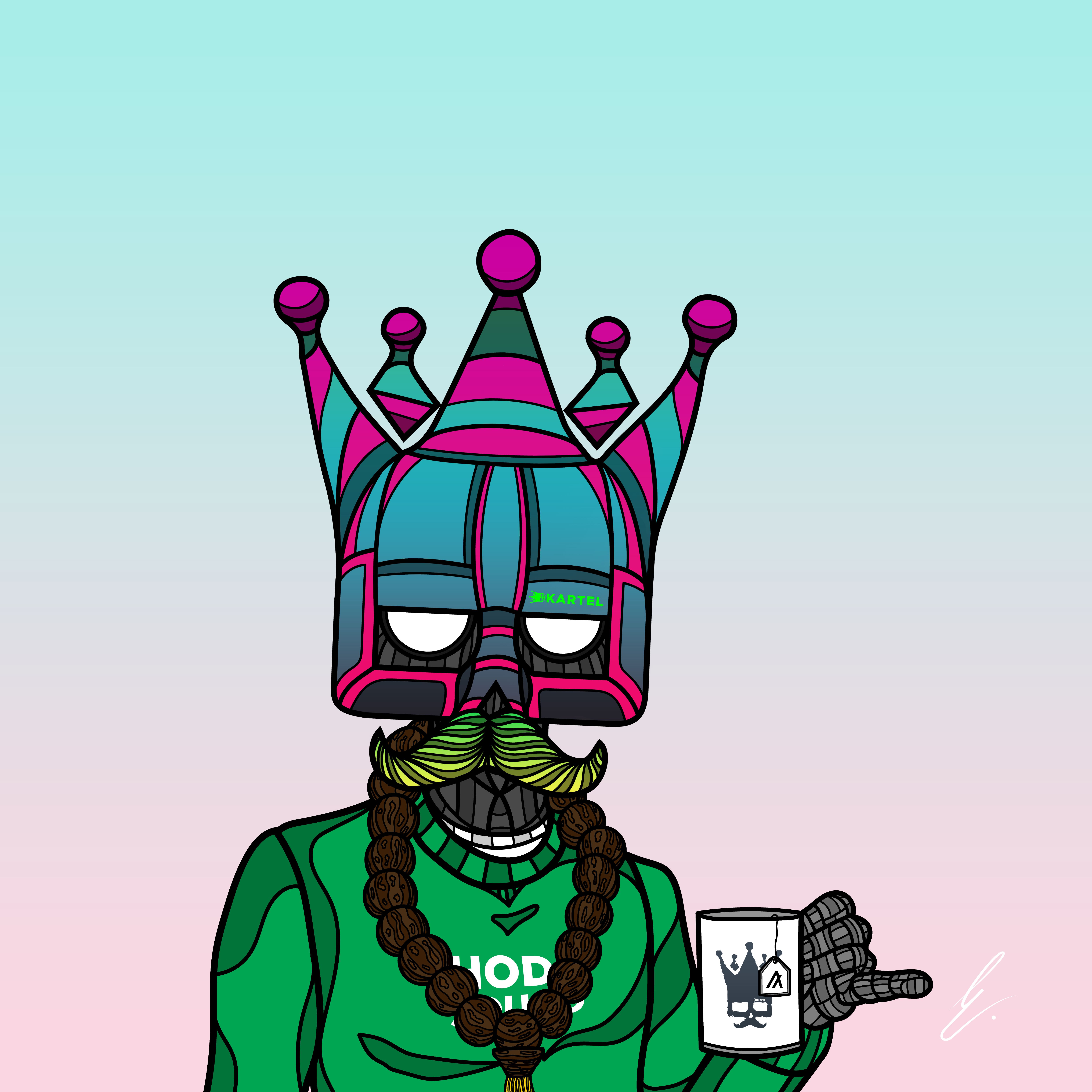 B-KARTEL: SQUADDIES #1691 NFT on Algorand