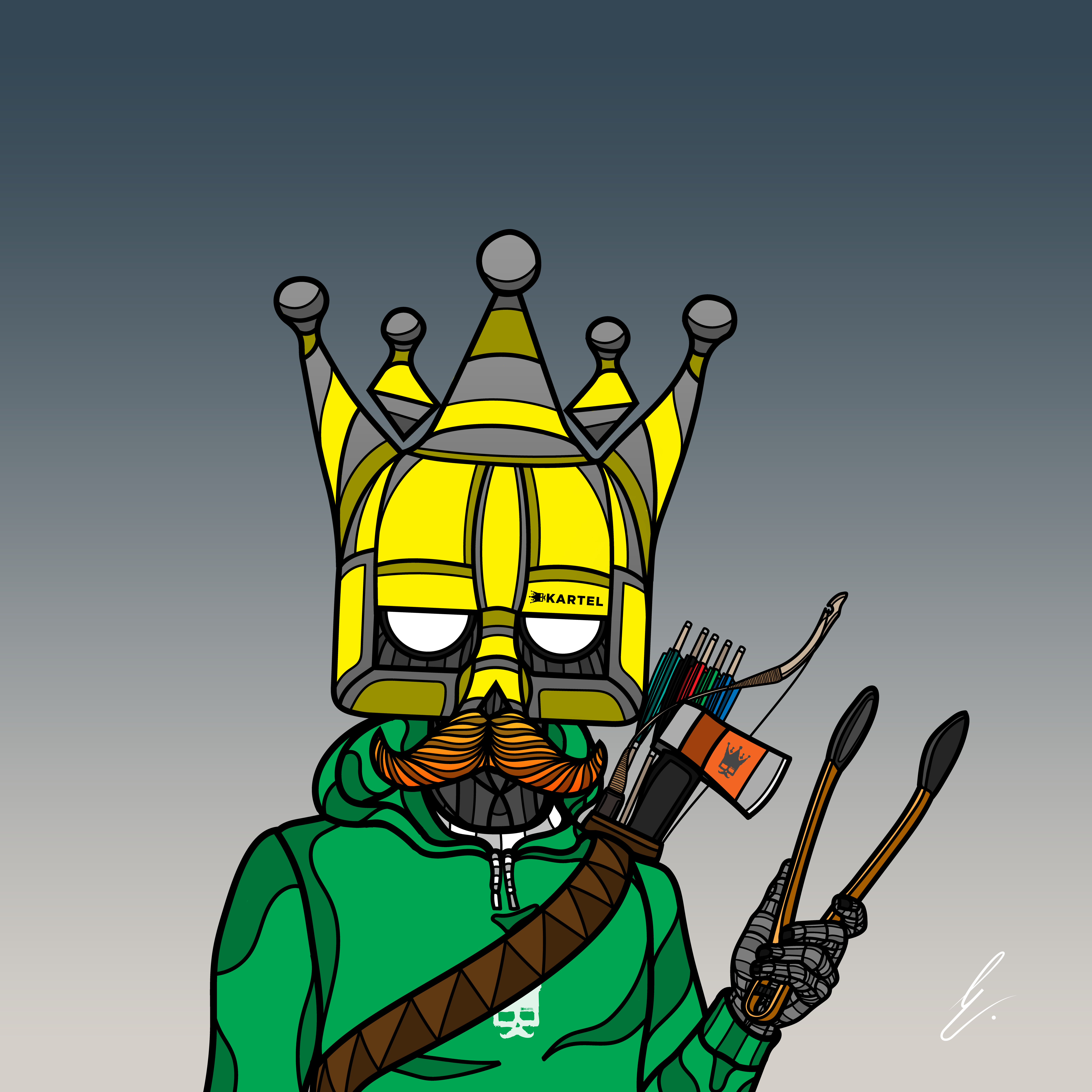 B-KARTEL: SQUADDIES #1694 NFT on Algorand