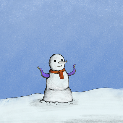 A snowy guy 16