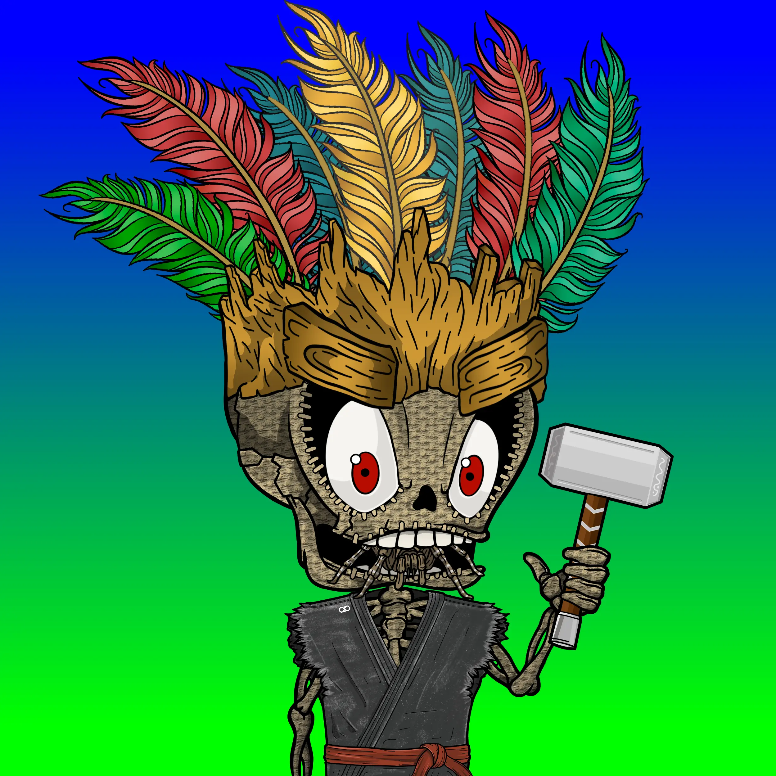 BoneBuddies #455 NFT on Algorand