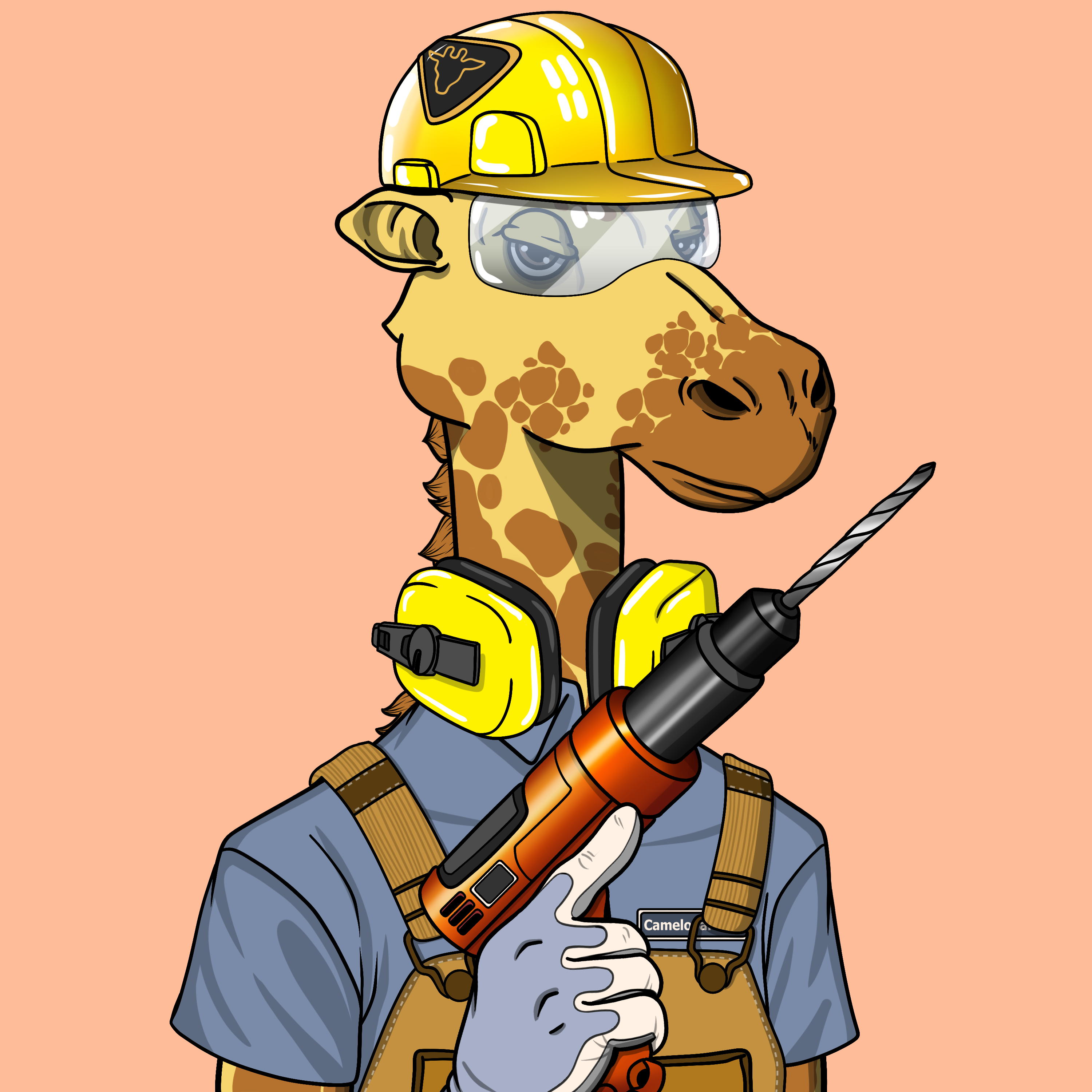 G-raffe #238 - Last G NFT on Algorand
