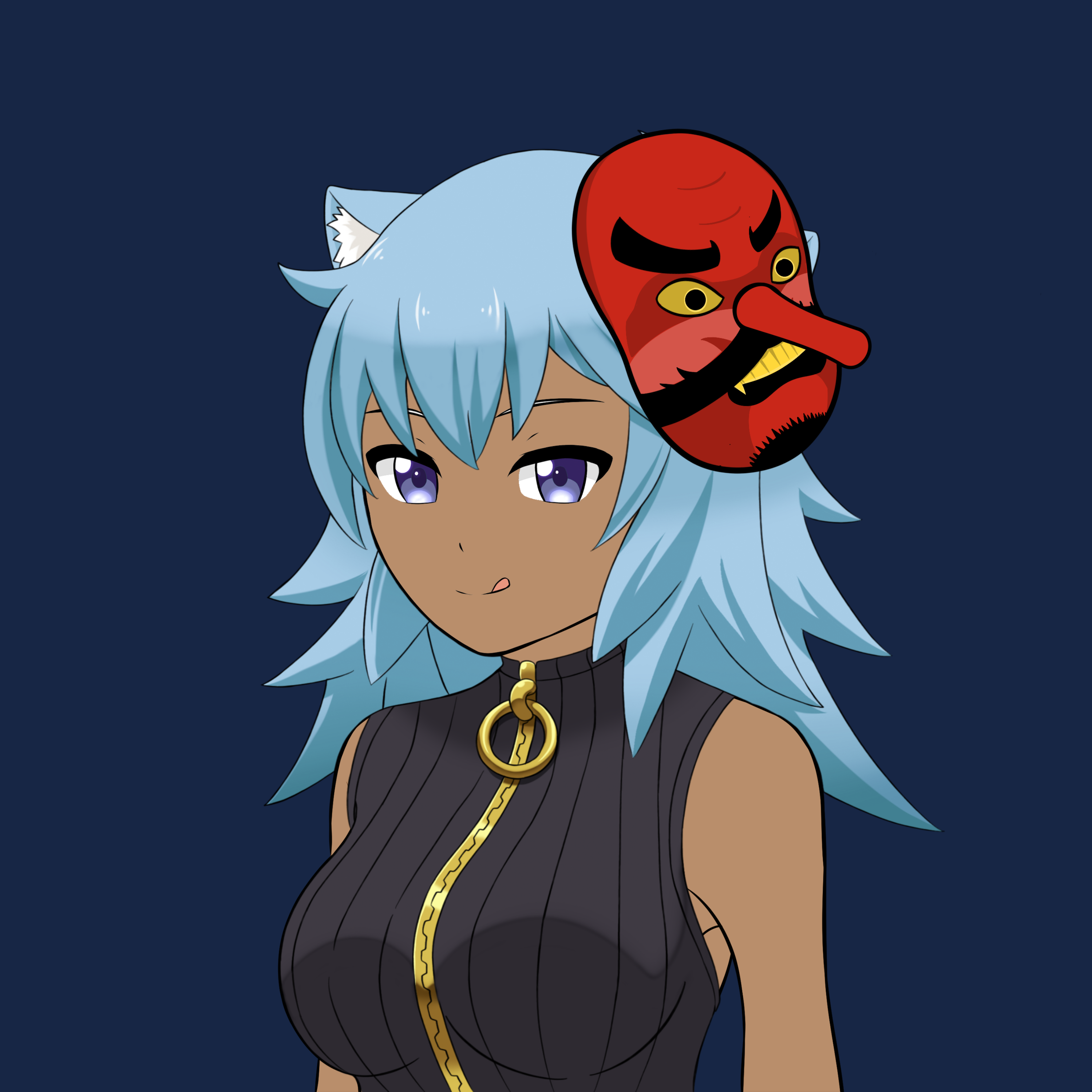 Catgirl Crew #272 NFT on Algorand