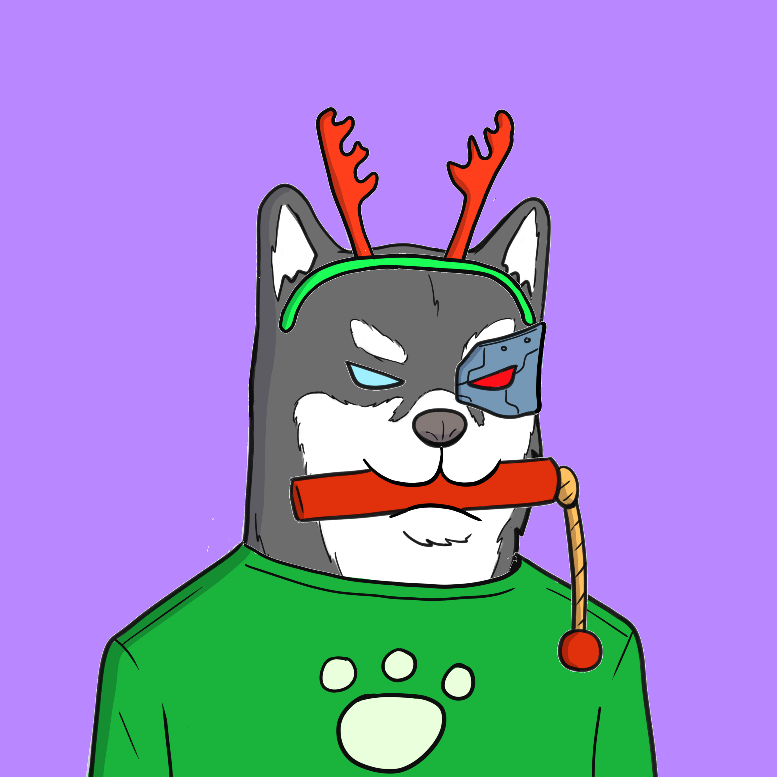 ALGORIAN DOGS #32 NFT on Algorand