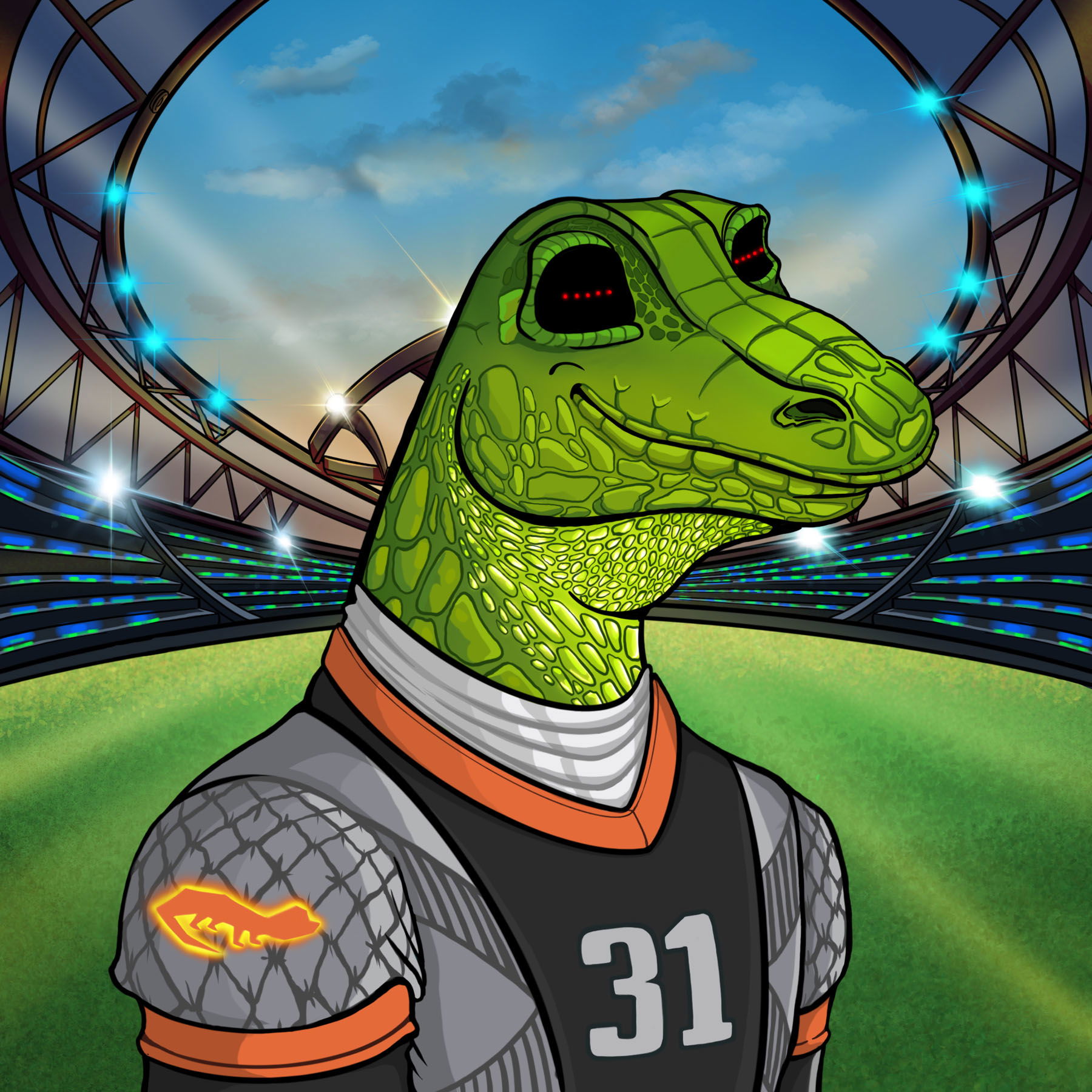 Super Bowl Goanna 0128 NFT on Algorand