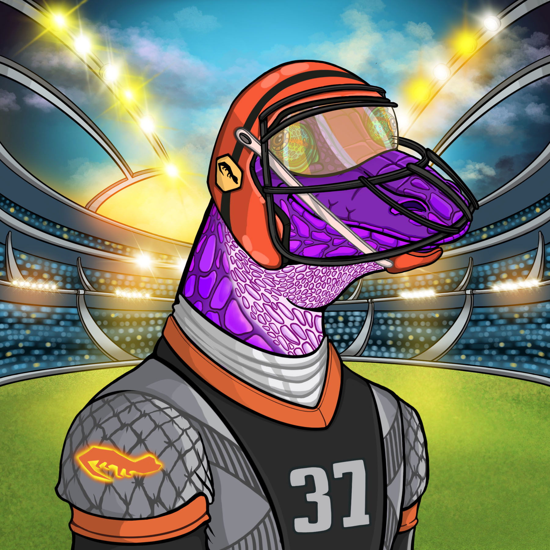 Super Bowl Goanna 0149 NFT on Algorand