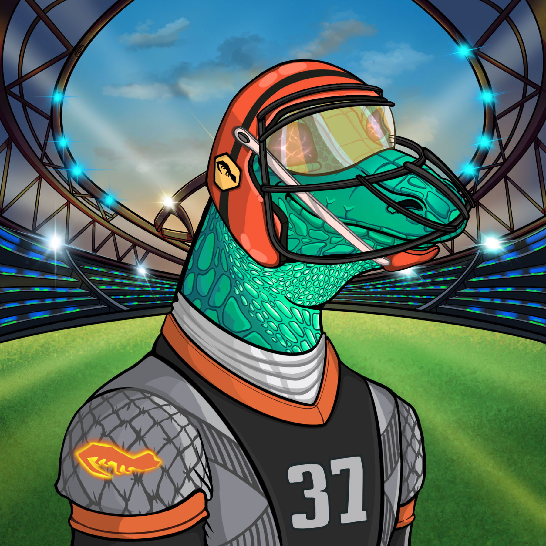 Super Bowl Goanna 0152 NFT on Algorand