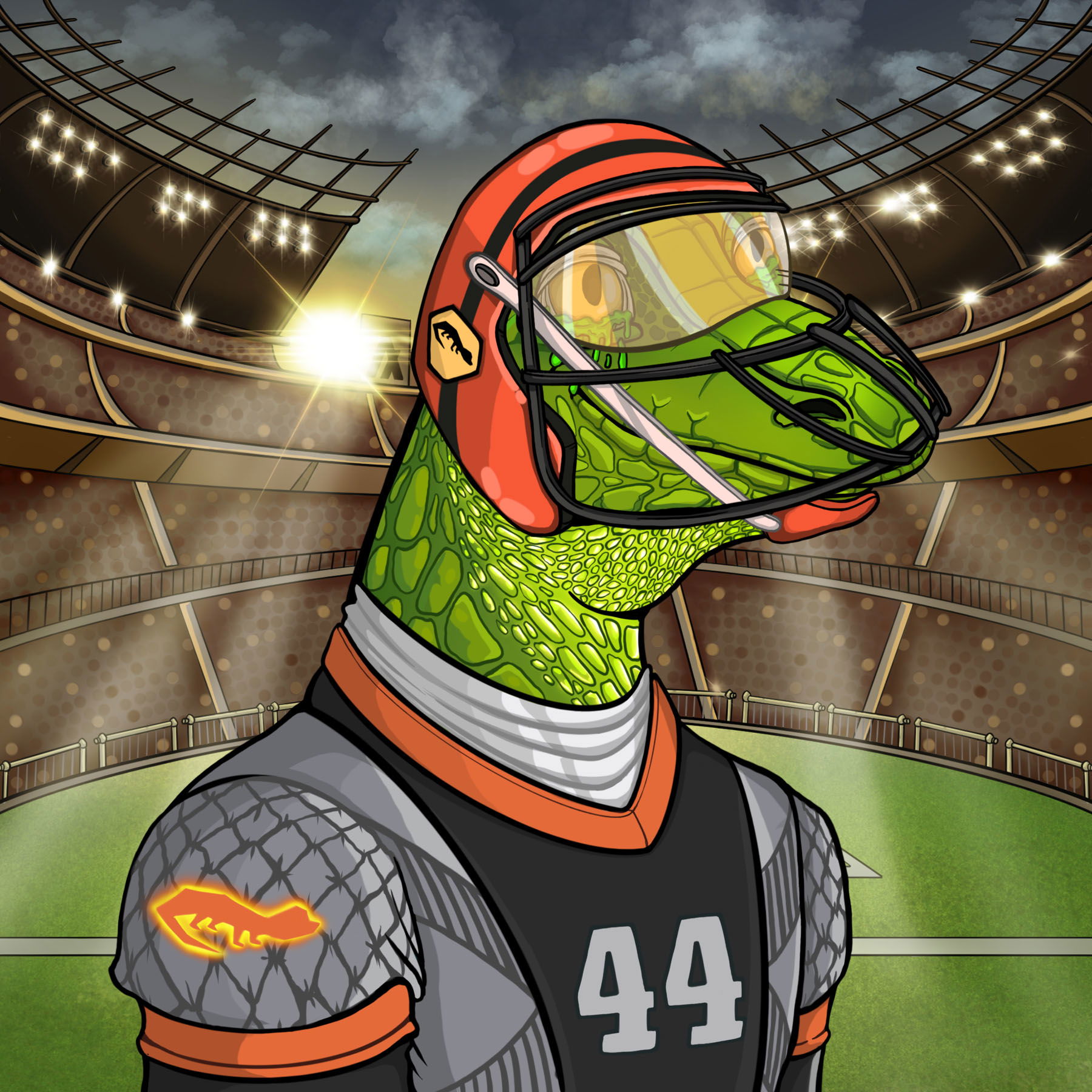 Super Bowl Goanna 0180 NFT on Algorand